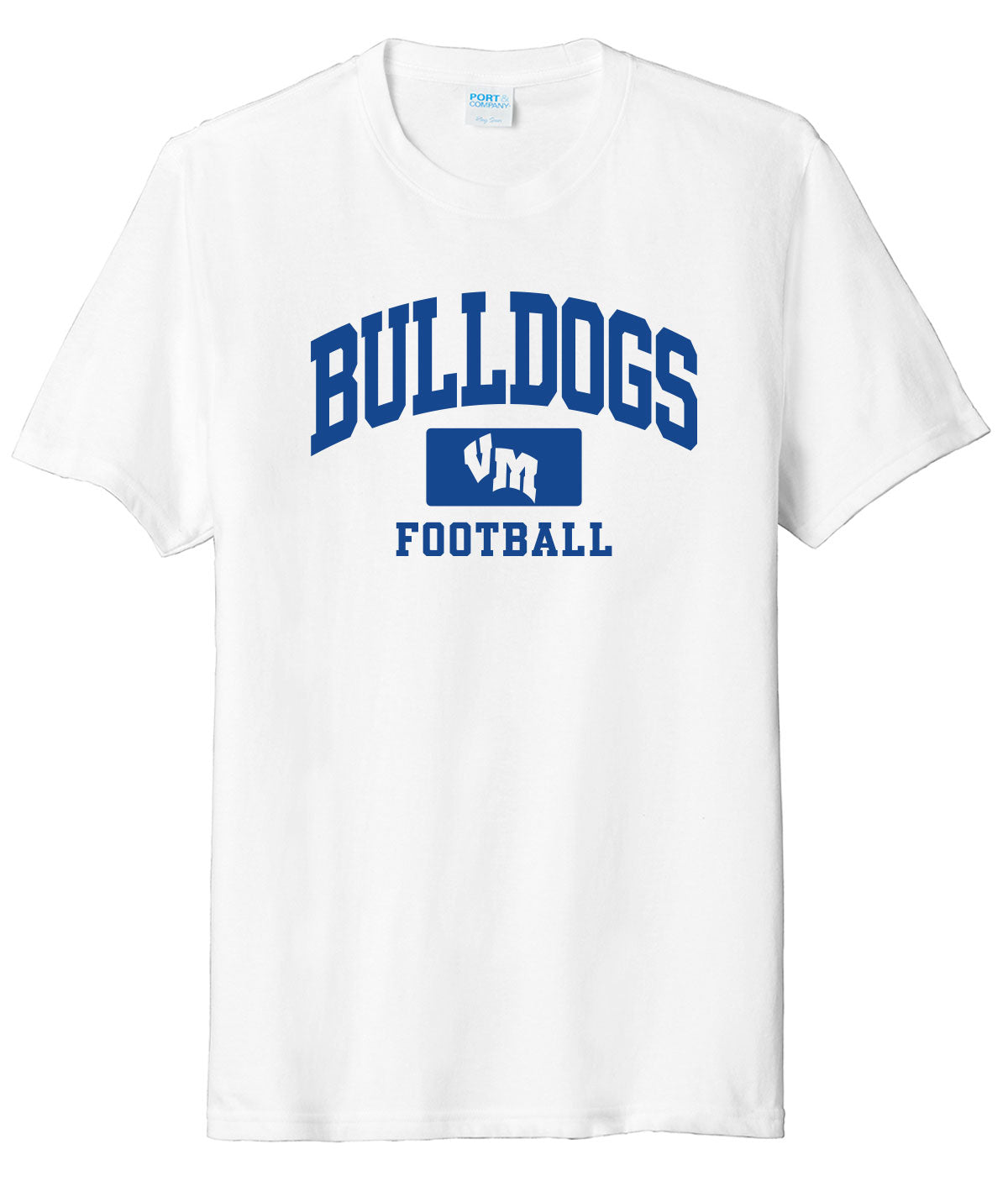Bulldogs Football Soft-Style Tee