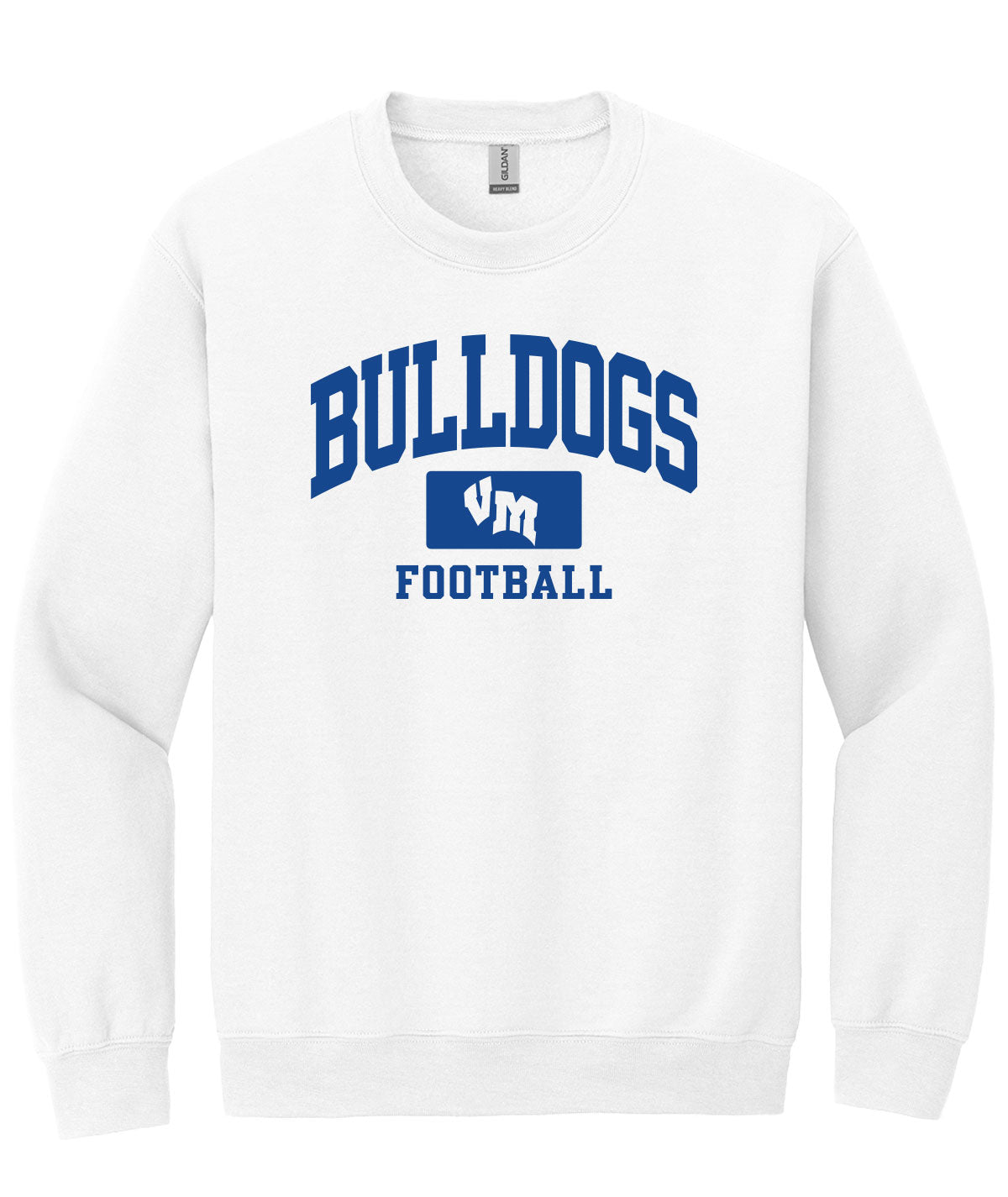 Bulldogs Football Crewneck Sweatshirt