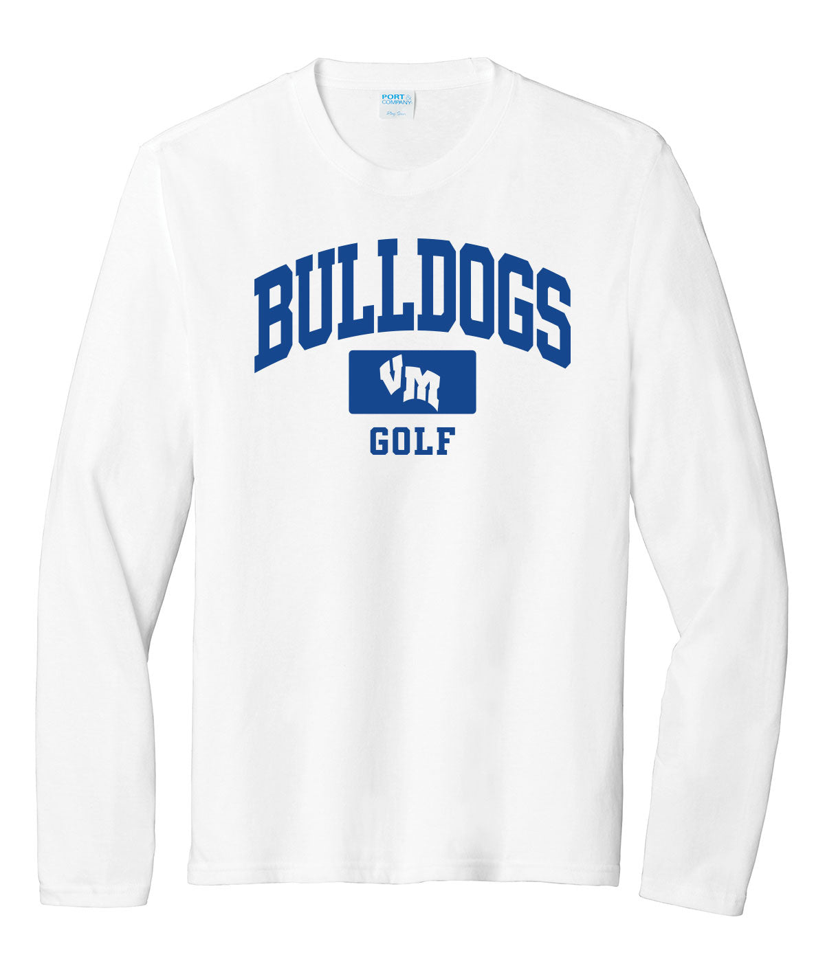 Bulldogs Golf Long-Sleeve Soft-Style Tee
