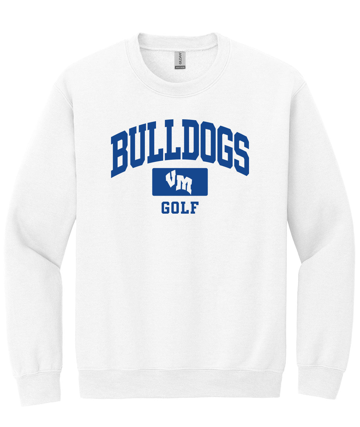 Bulldogs Golf Crewneck Sweatshirt