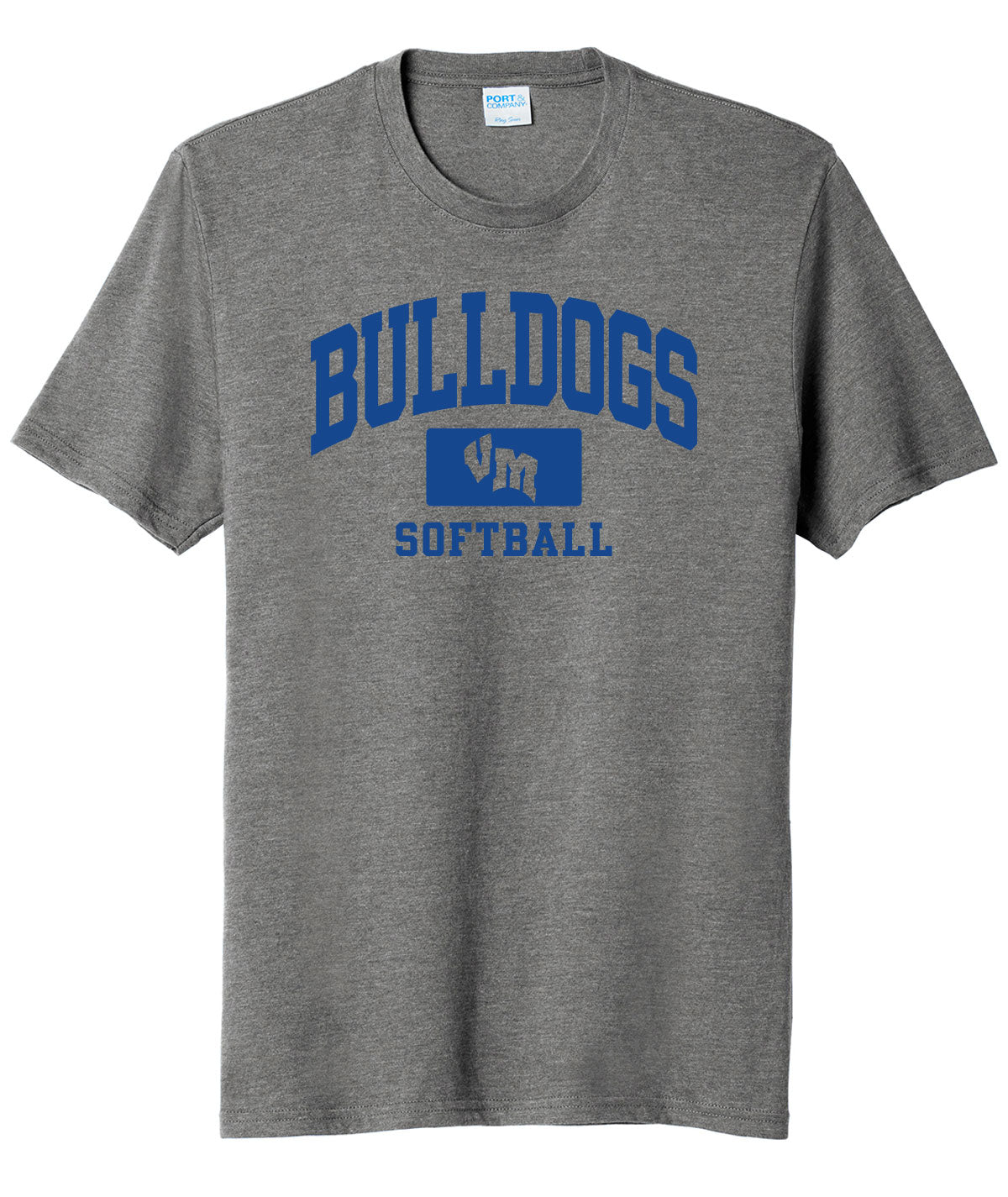 Bulldogs Softball Soft-Style Tee