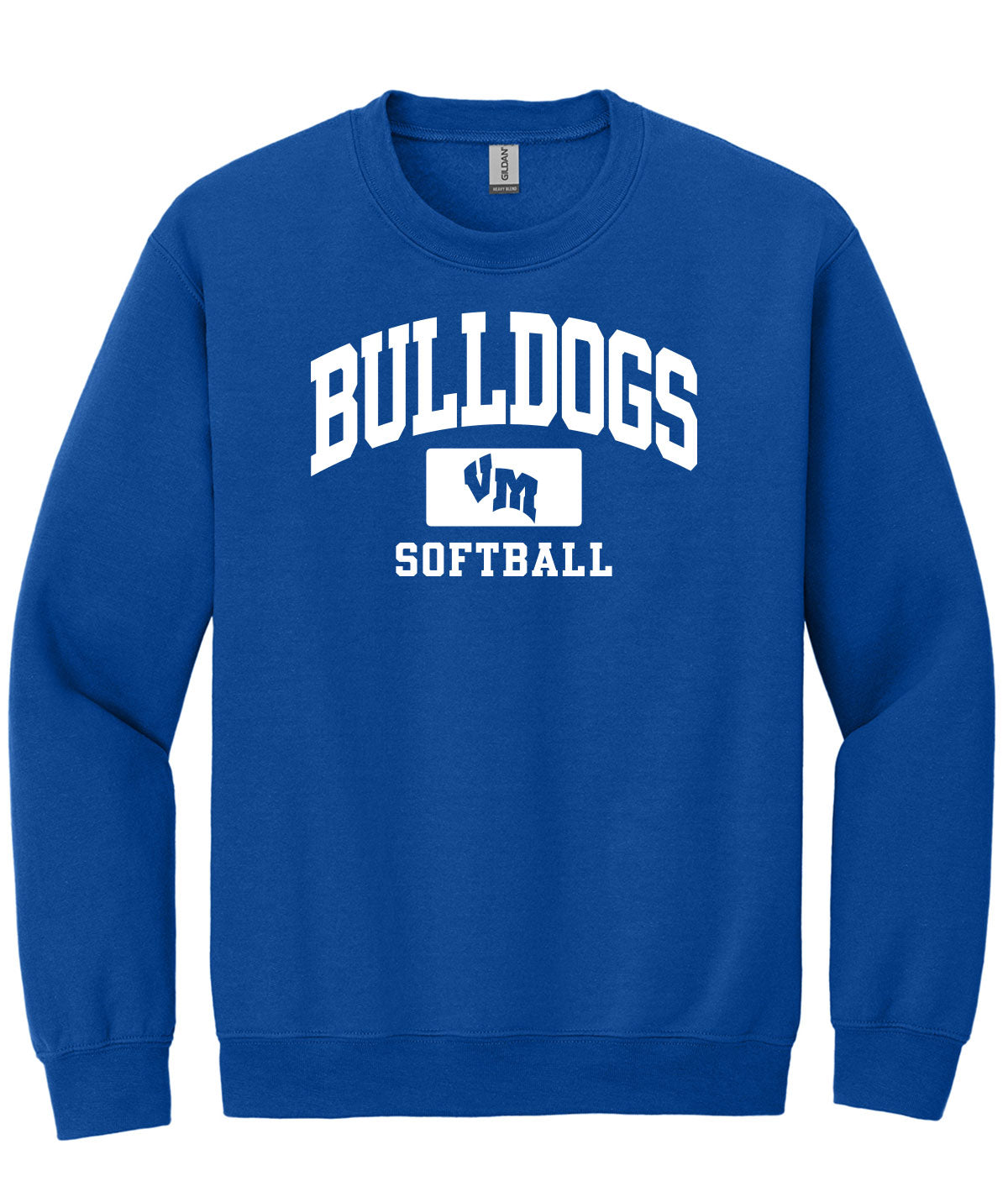 Bulldogs Softball Crewneck Sweatshirt