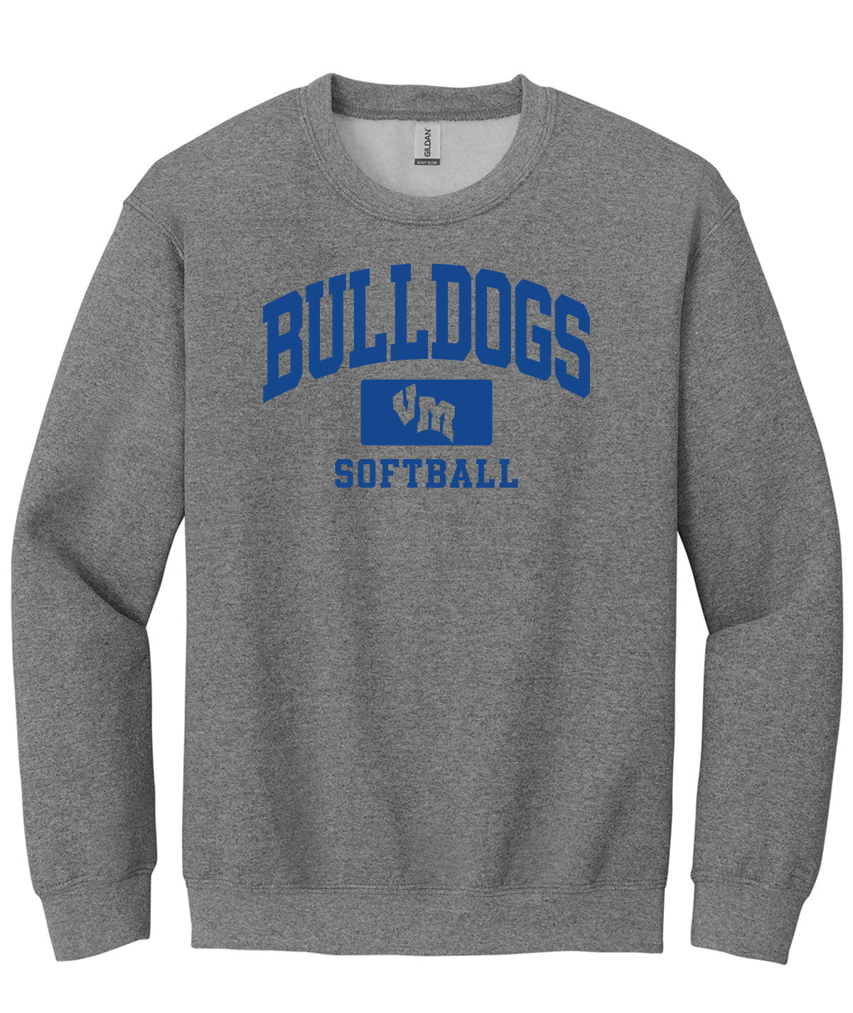 Bulldogs Softball Crewneck Sweatshirt
