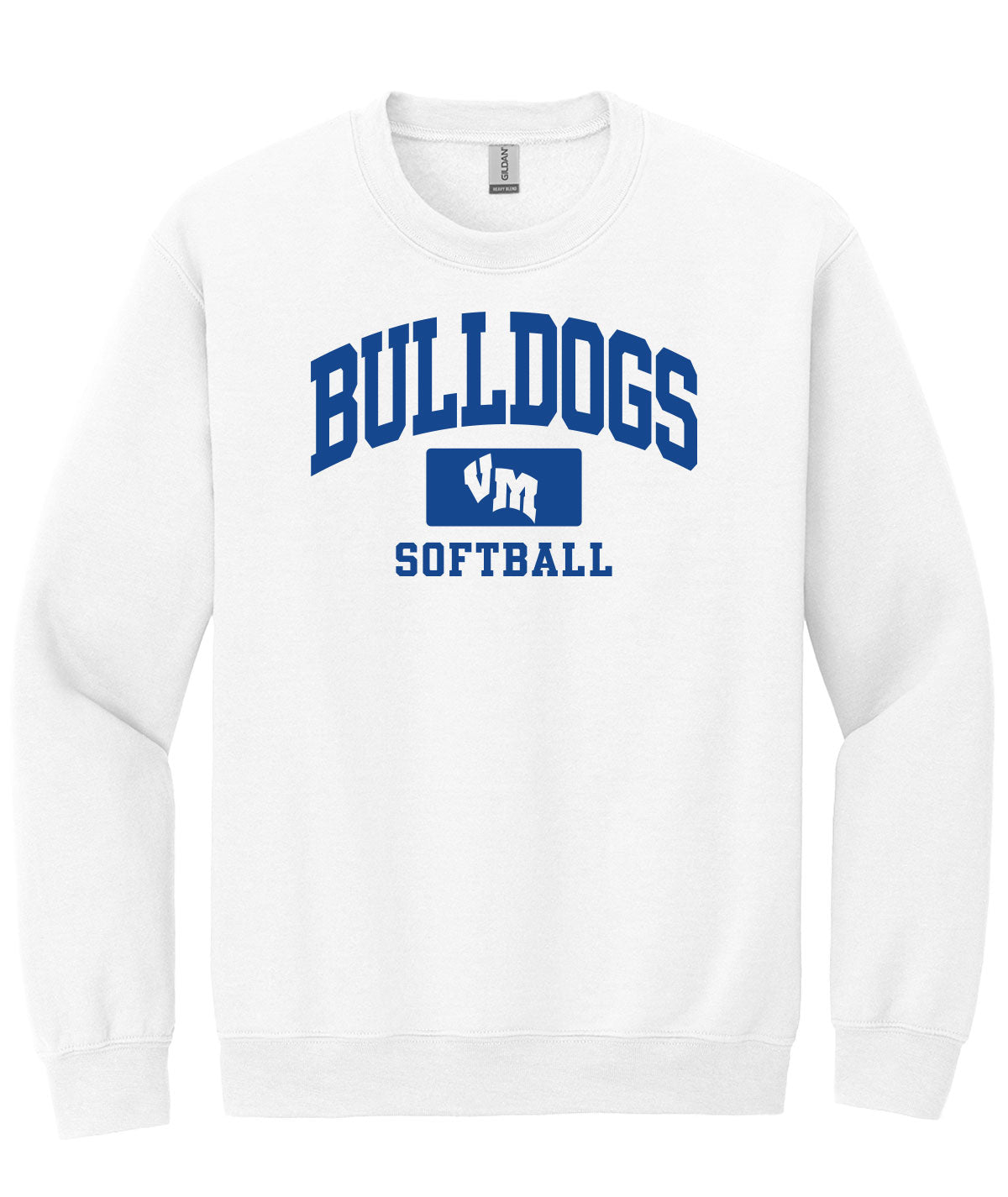 Bulldogs Softball Crewneck Sweatshirt