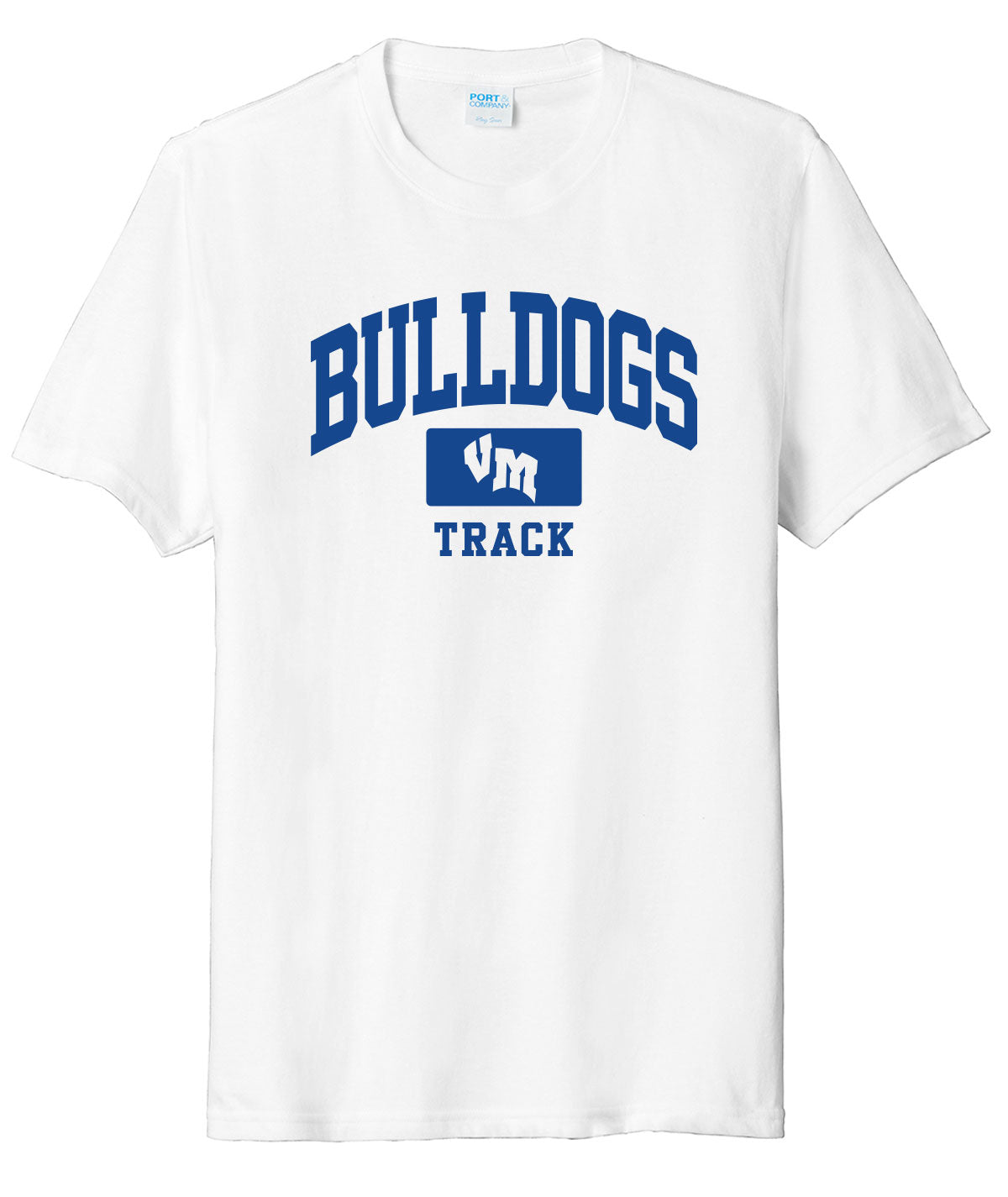 Bulldogs Track Soft-Style Tee