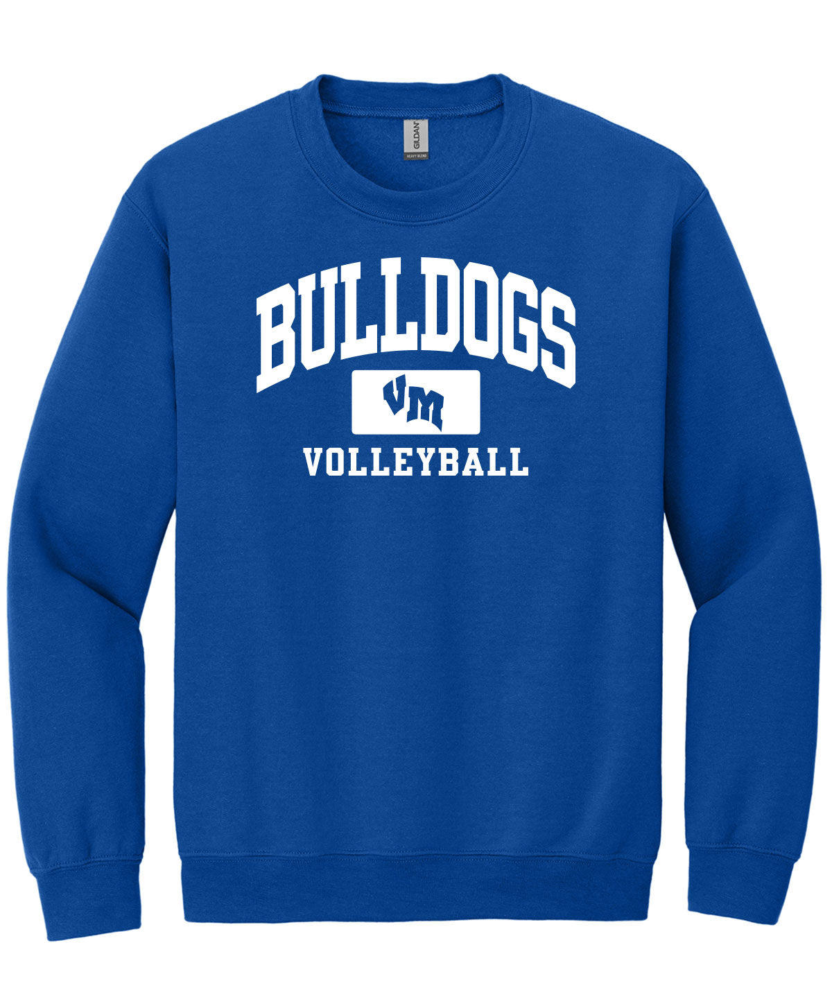 Bulldogs Volleyball Crewneck Sweatshirt