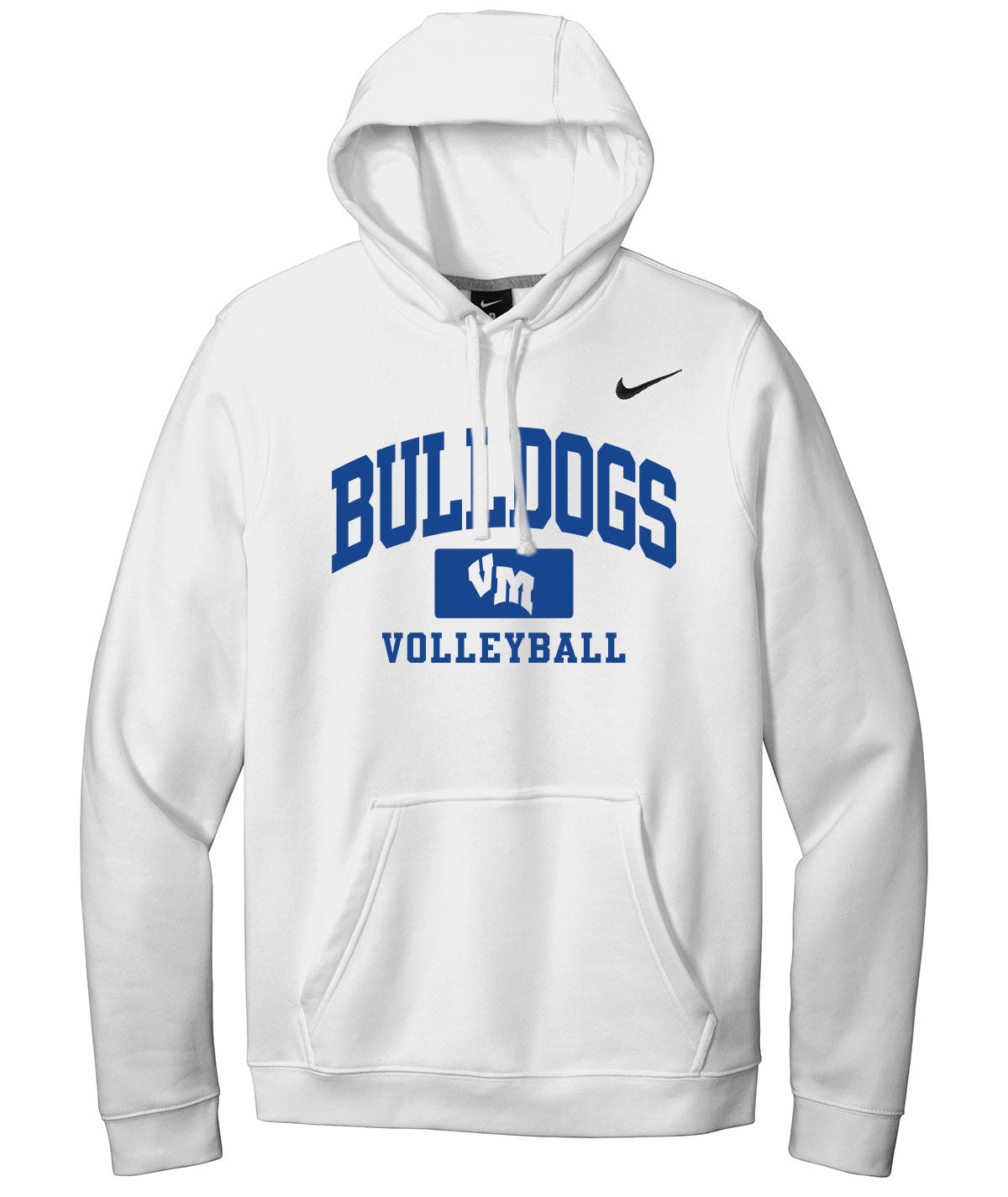 Bulldogs Volleyball Nike Fleece Hoodie
