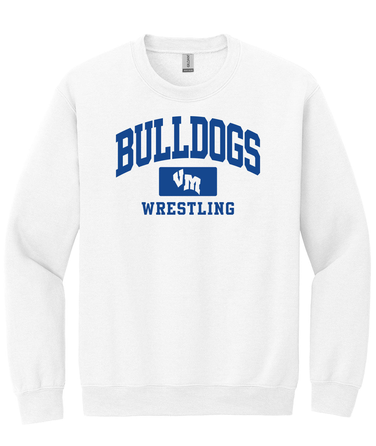 Bulldogs Wrestling Crewneck Sweatshirt