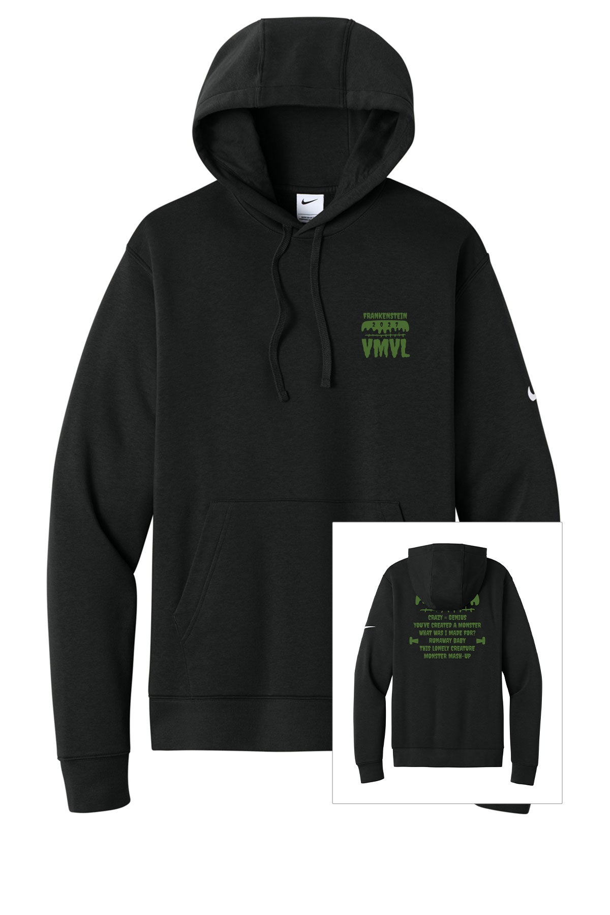 2027 Frankenstein Nike Fleece Hoodie