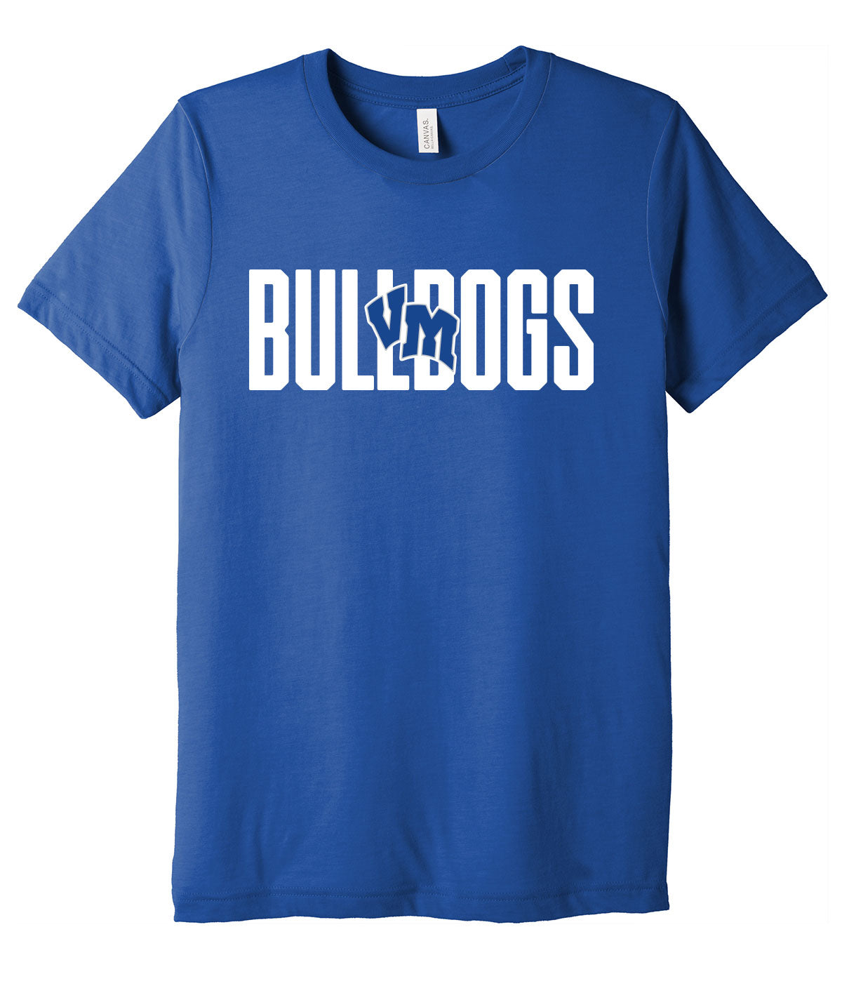 Bulldogs Overlap Softstyle Tee
