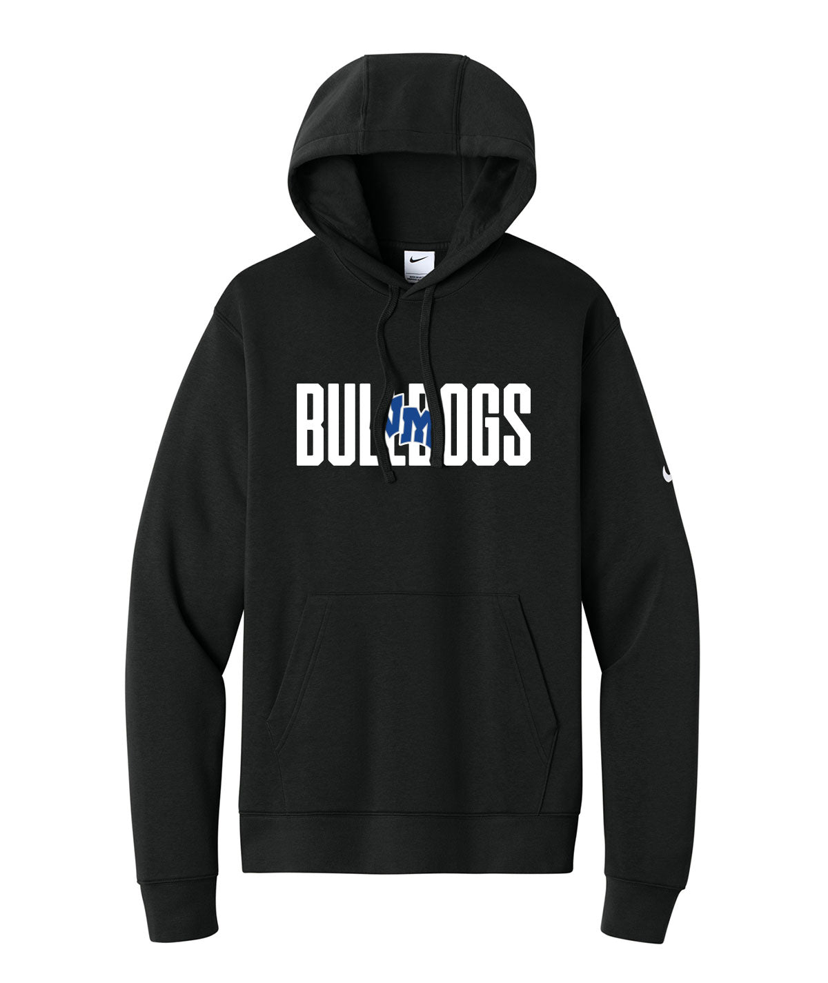 Bulldogs Customizable Nike Fleece Hoodie