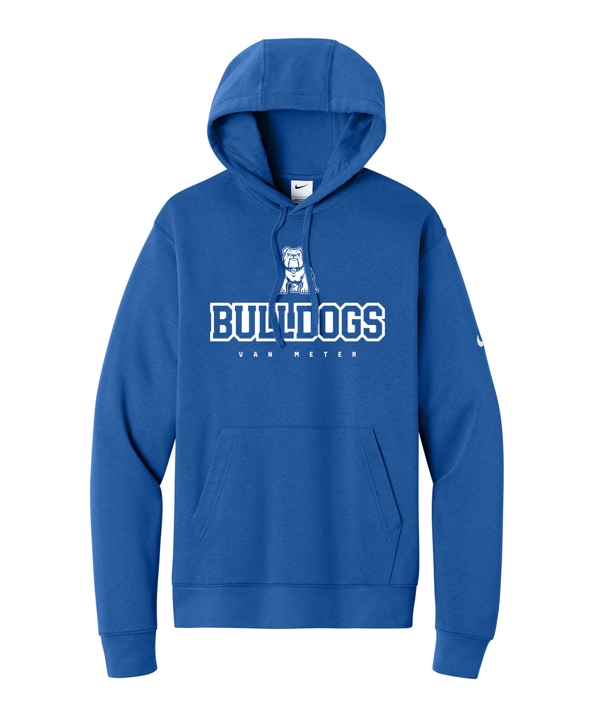 Bulldogs Customizable Nike Fleece Hoodie