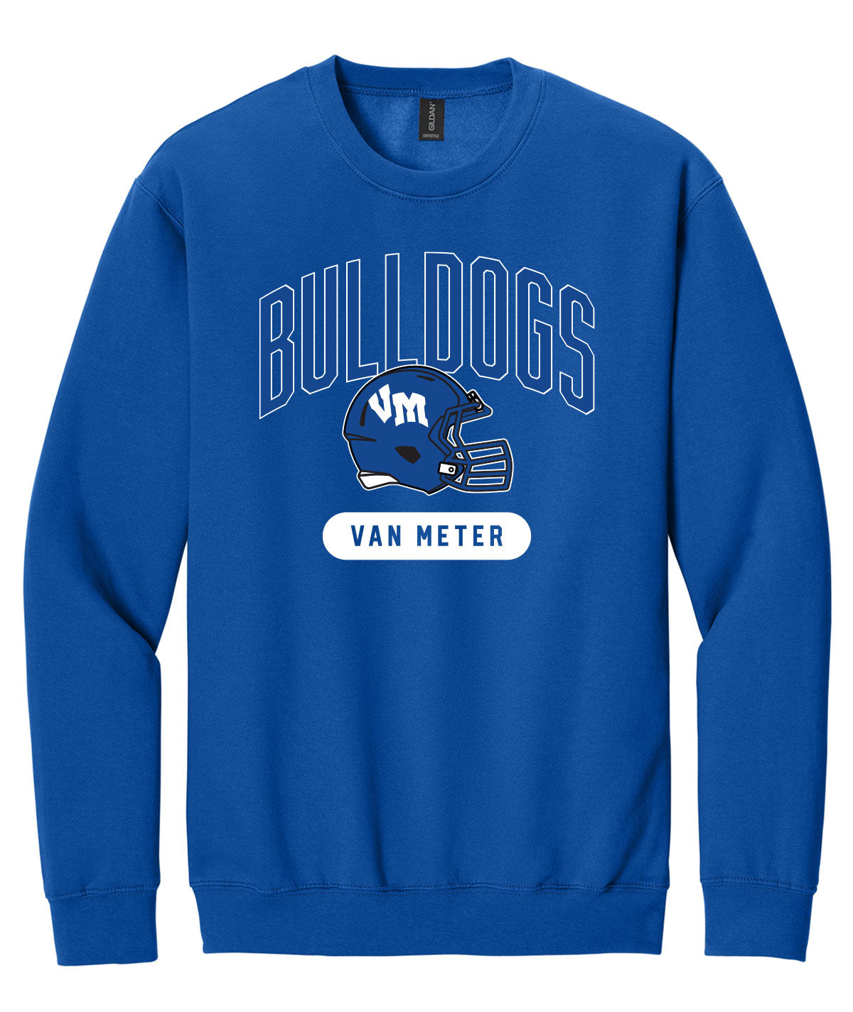 Bulldogs Football Crewneck Sweatshirt