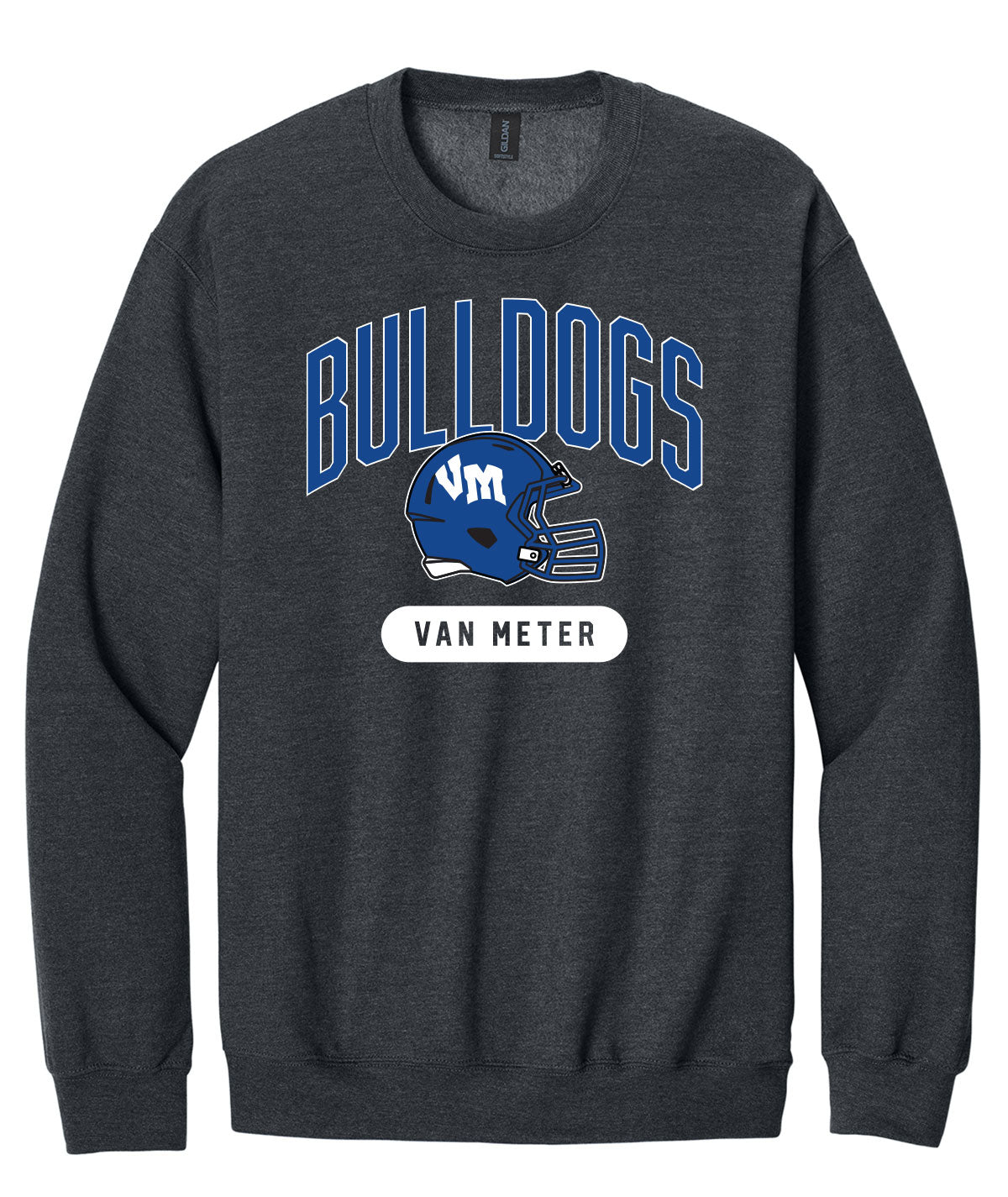 Bulldogs Football Crewneck Sweatshirt