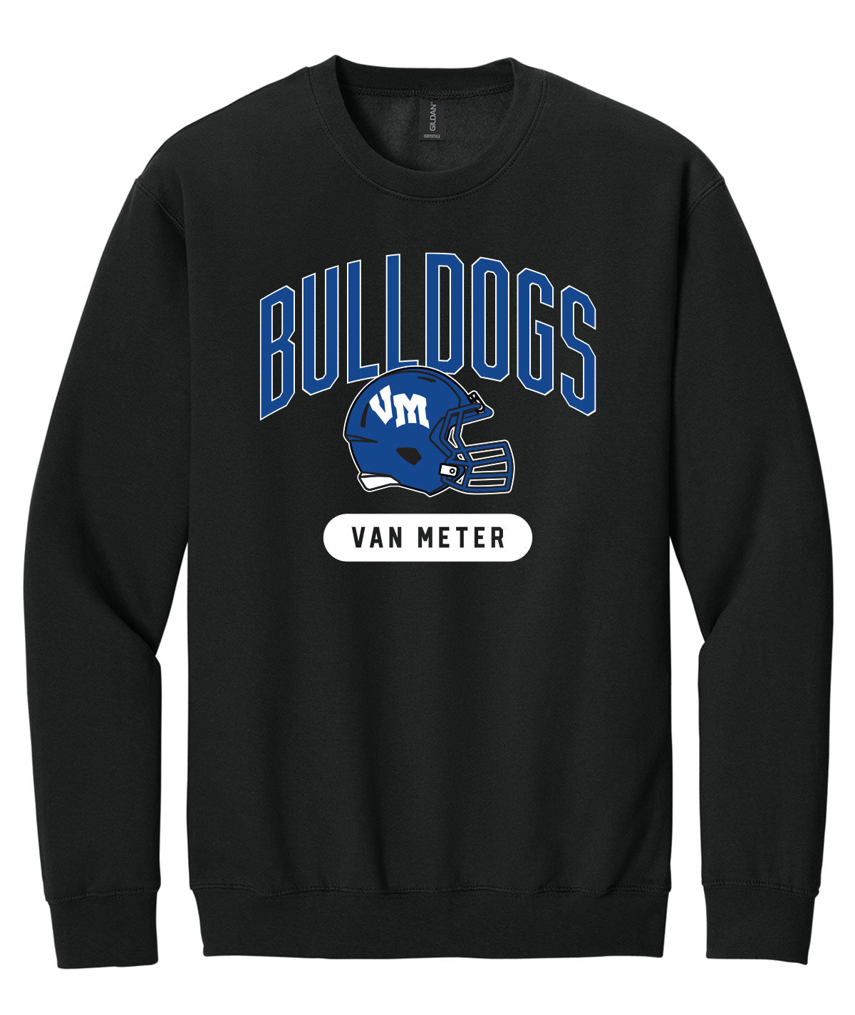 Bulldogs Football Crewneck Sweatshirt