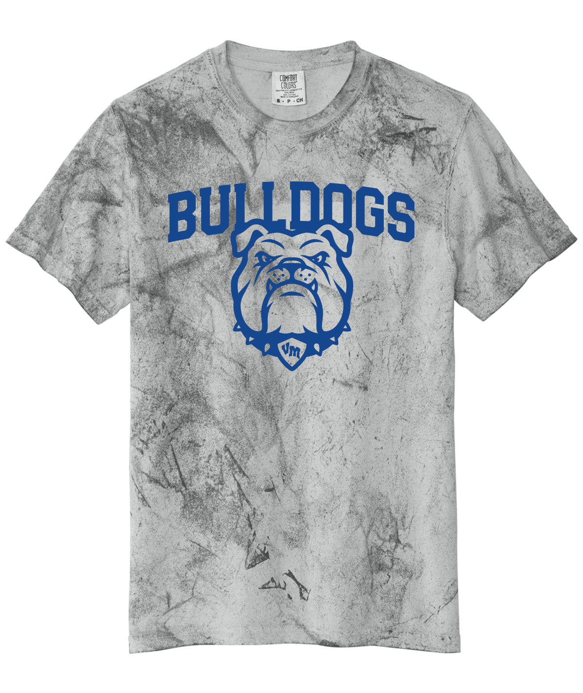 Bulldogs Customizable Comfort Colors Colorblast Tee