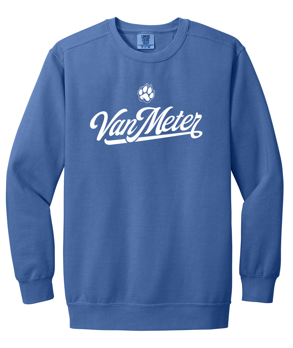 Bulldogs Customizable Comfort Colors Crewneck Sweatshirt