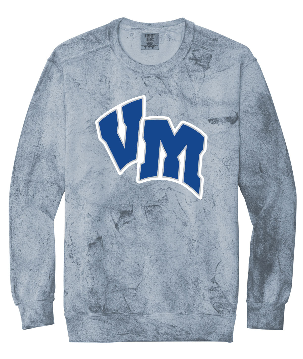 Bulldogs Customizable Comfort Colors Colorblast Crewneck Sweatshirt