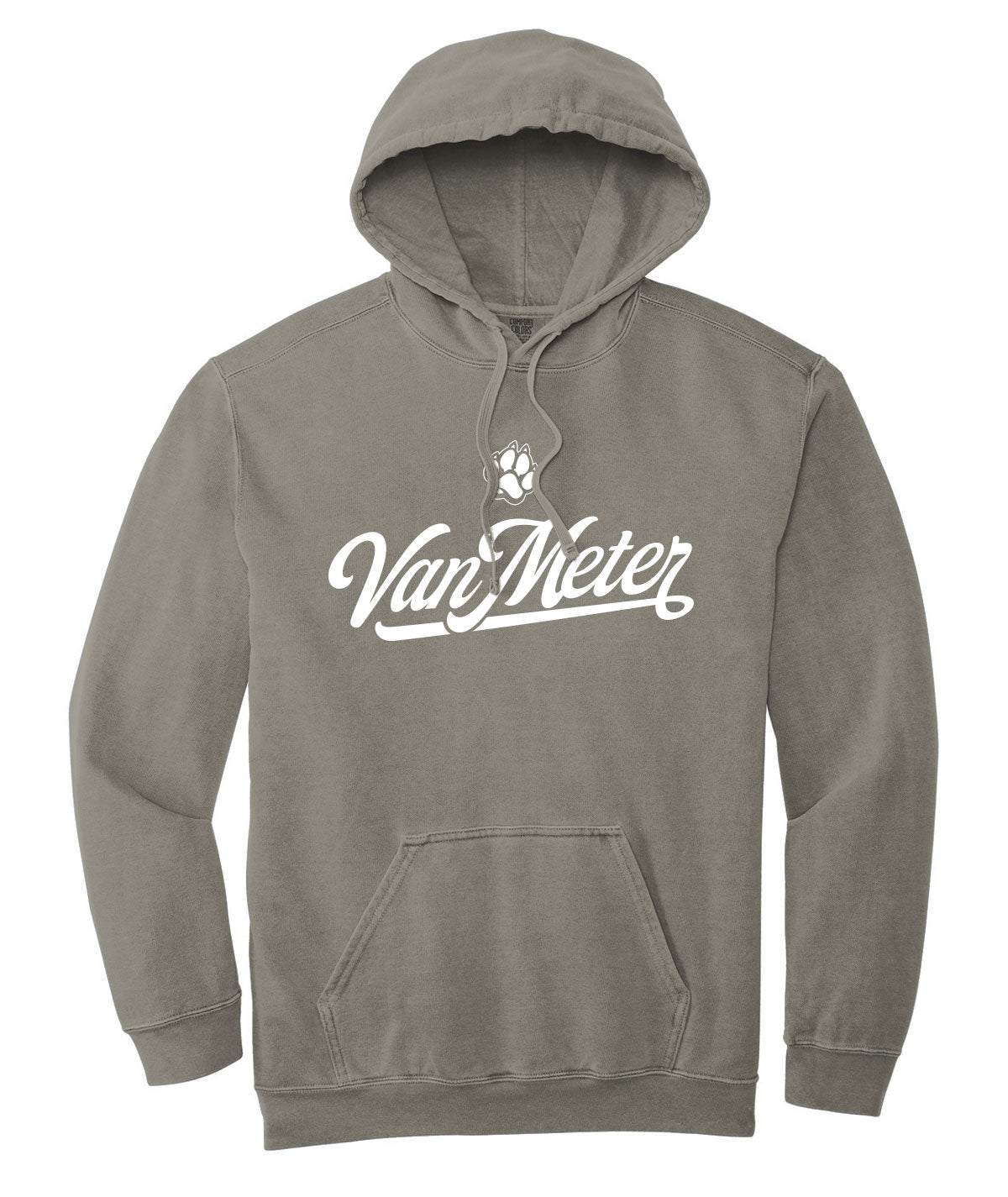 Bulldogs Customizable Comfort Colors Hooded Sweatshirt