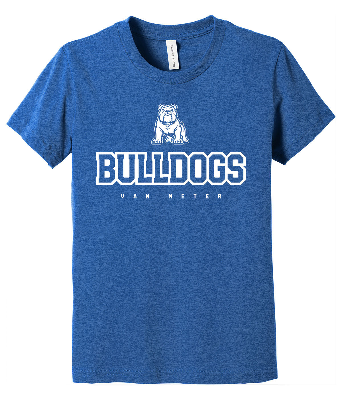 Bulldogs Stacked Youth Softstyle Tee