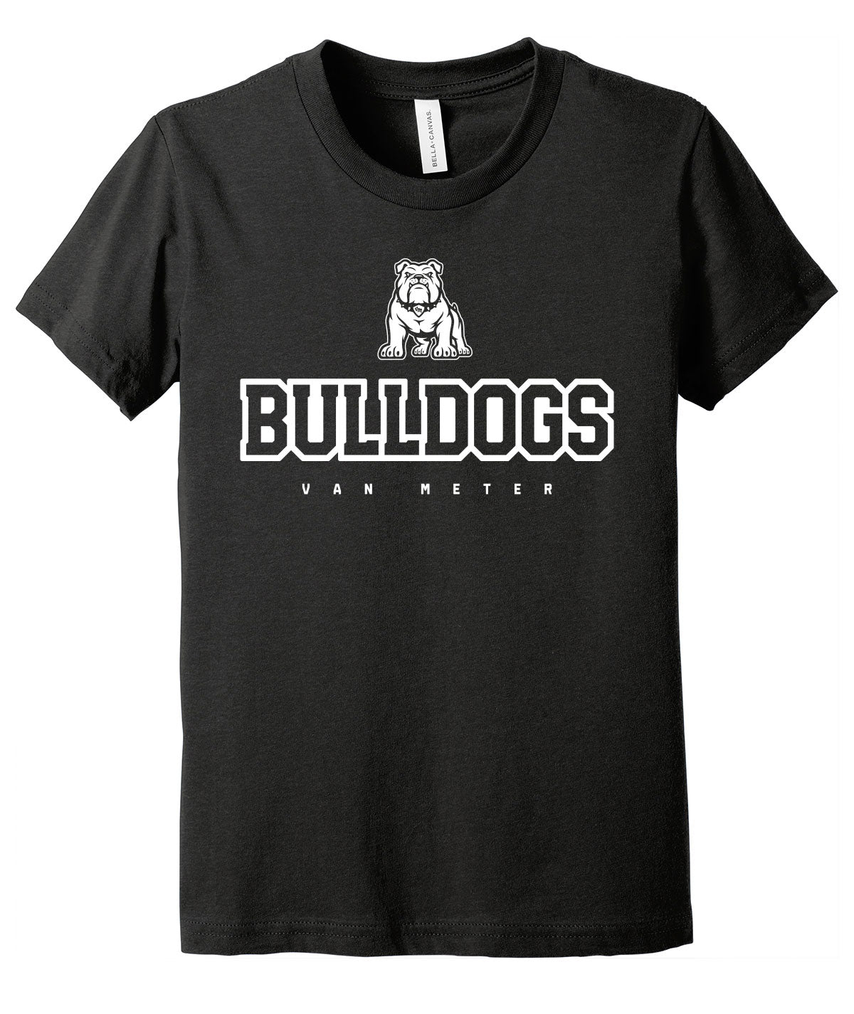 Bulldogs Stacked Youth Softstyle Tee