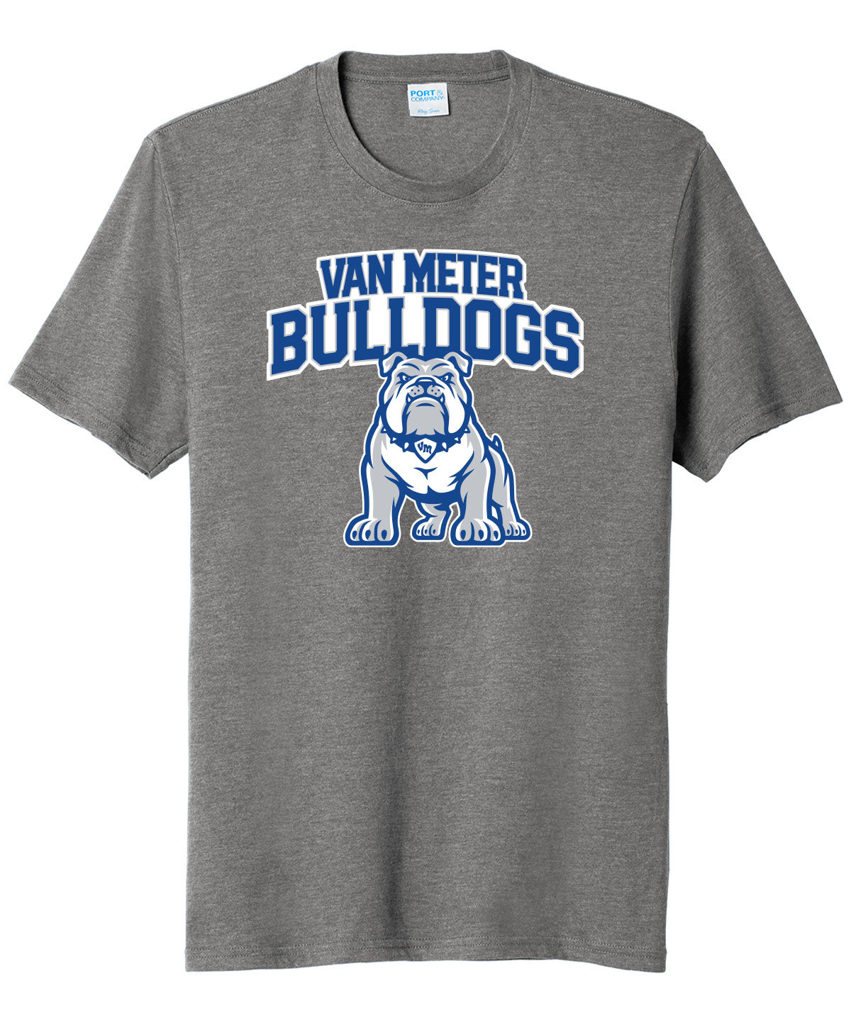Van Meter Bulldogs Tri-Blend Tee