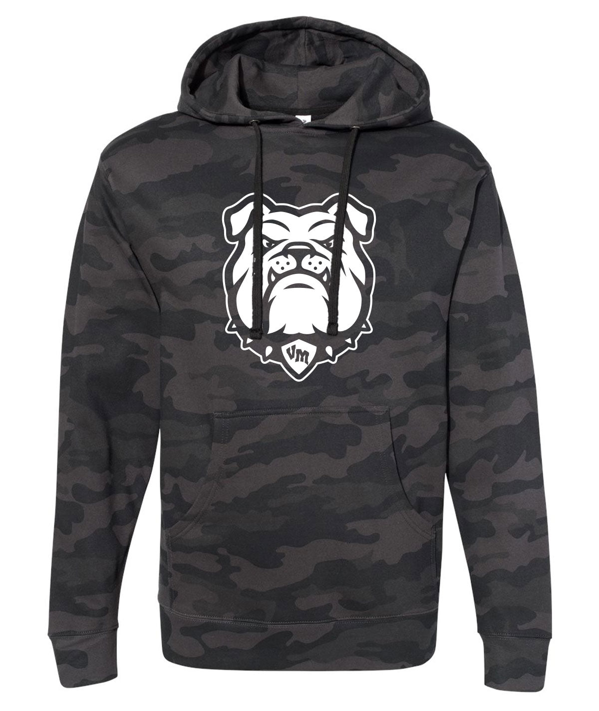 Bulldog Camo Hooded Sweatshirt