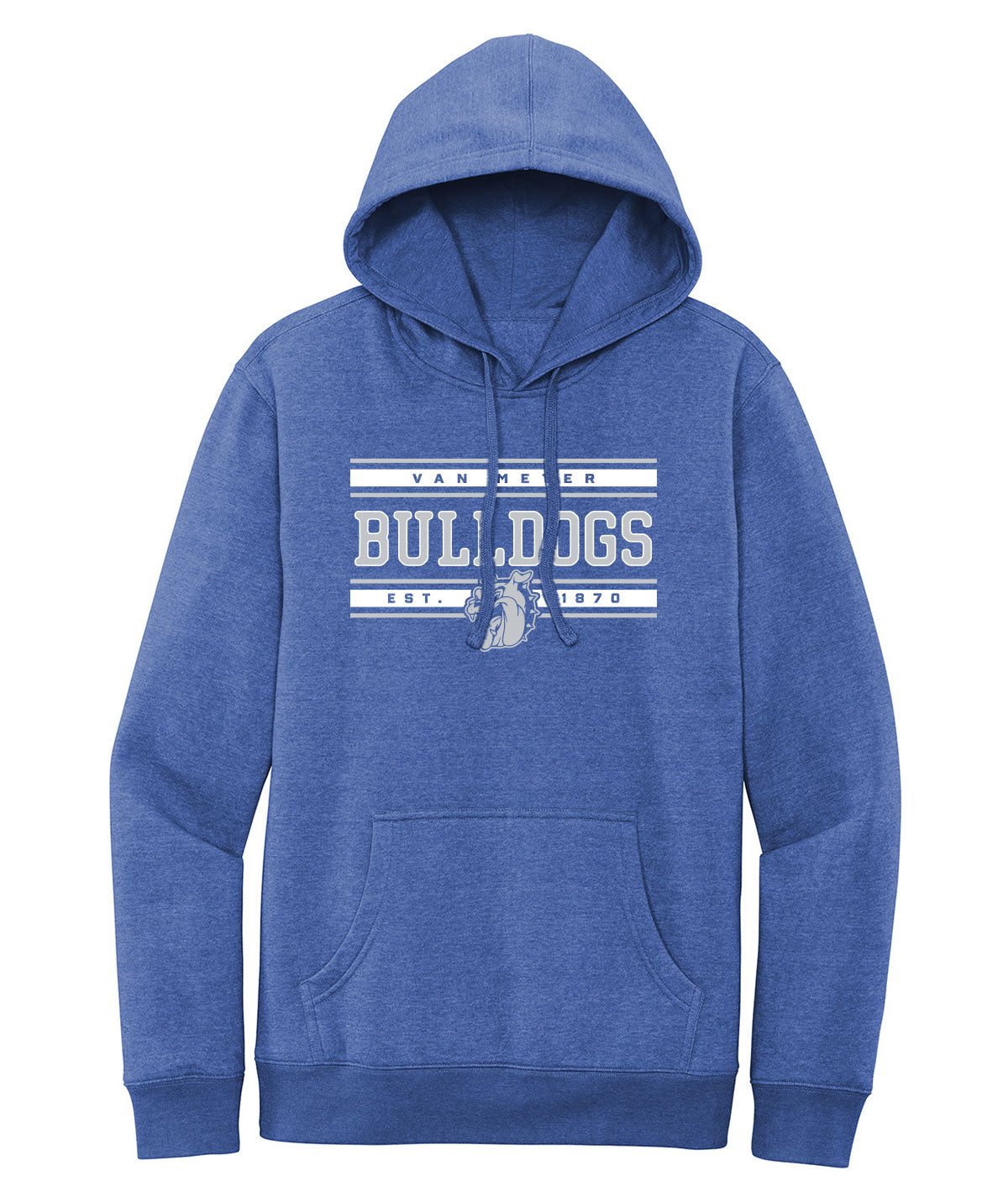 Van Meter School Stripes Hooded Sweatshirt