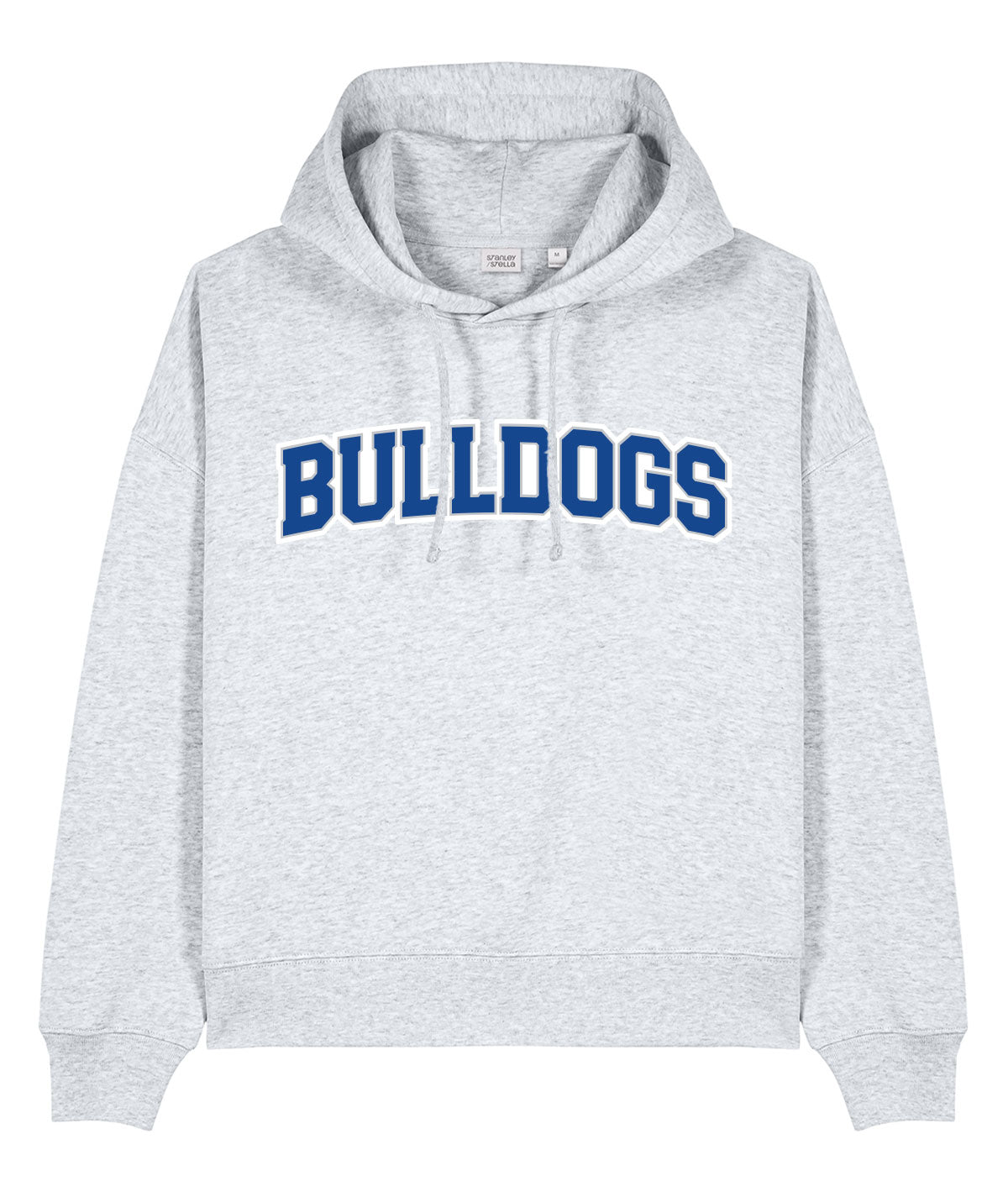 Bulldogs Wordmark Womens Hooded Sweatshirt