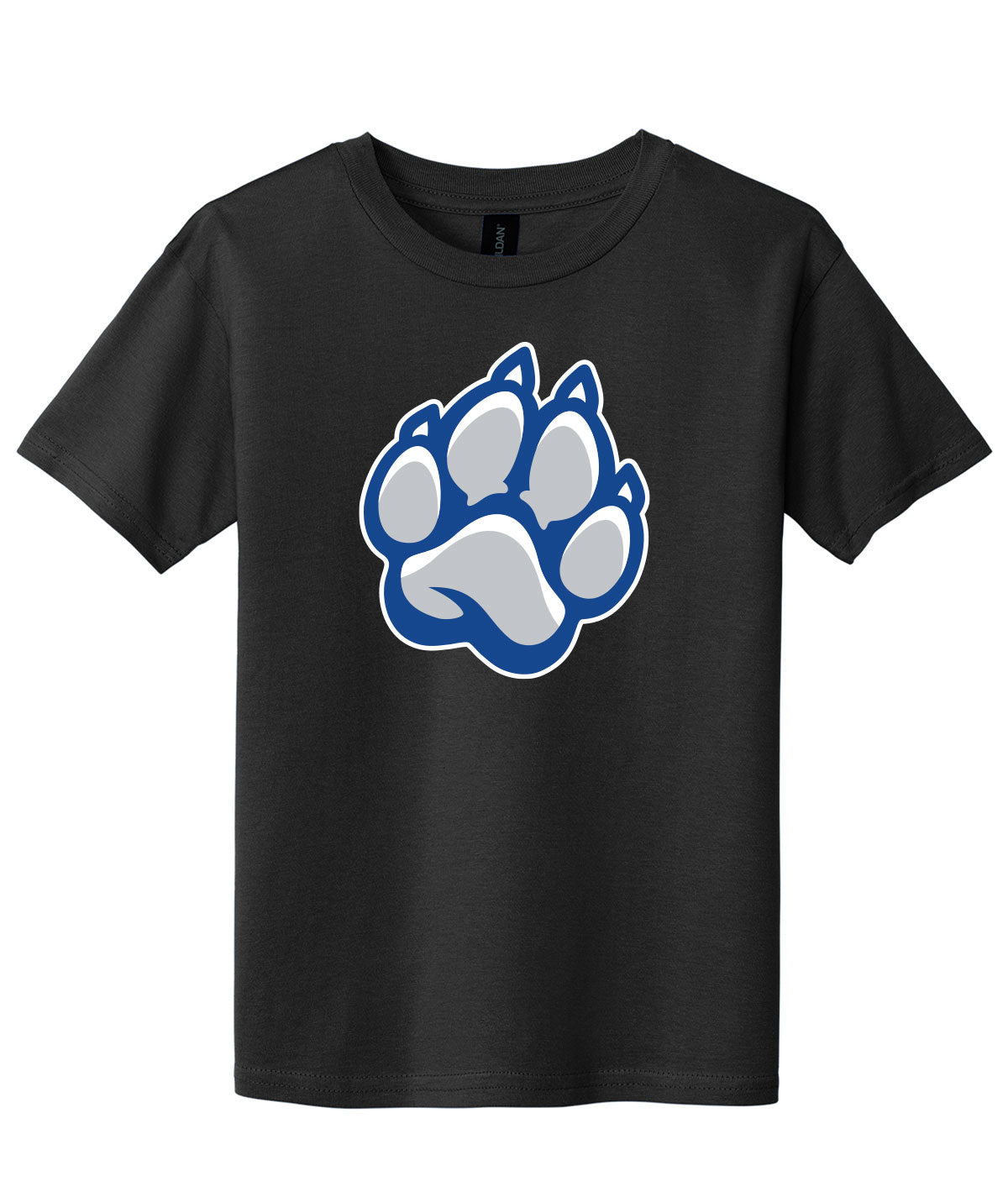 Bulldog Paw Print Youth Tee