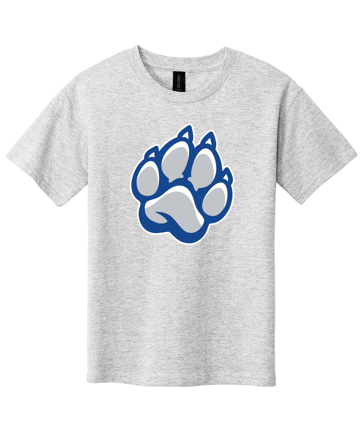 Bulldog Paw Print Youth Tee