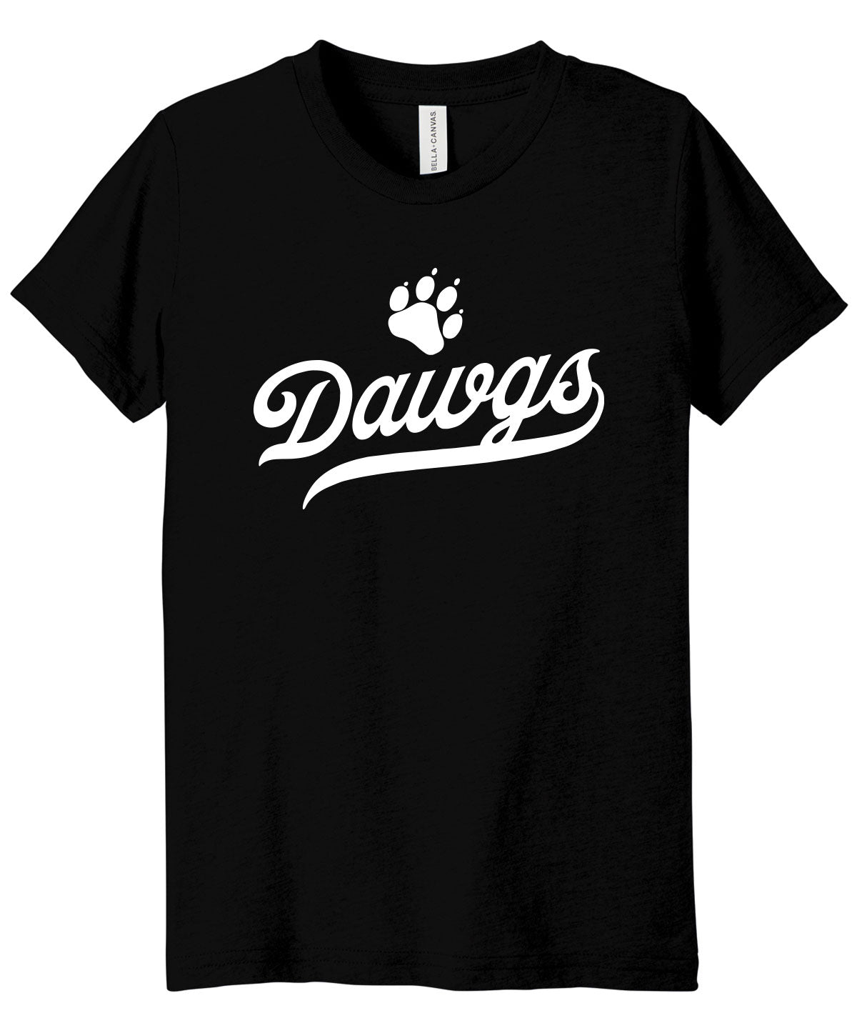 Dawgs Script Youth Triblend Tee