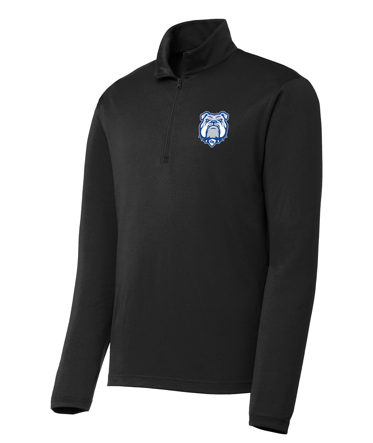District Mens 1/4 Zip Solid Pullover (Copy)