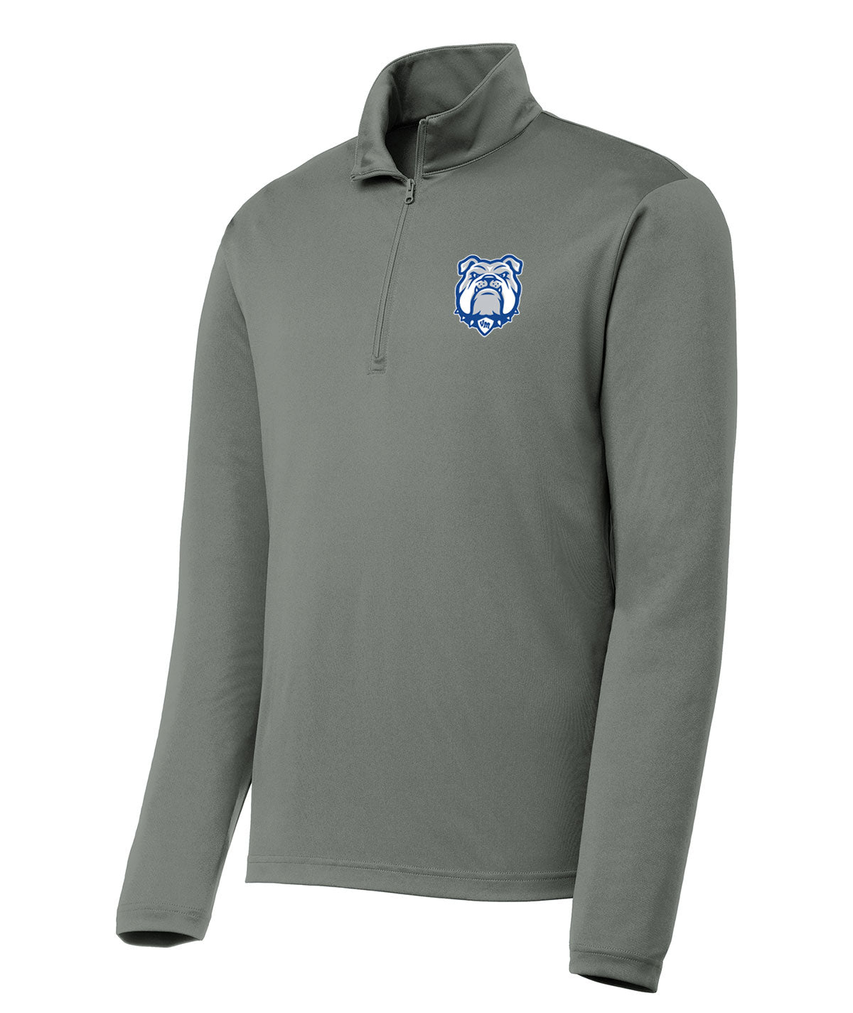 District Mens 1/4 Zip Solid Pullover (Copy)
