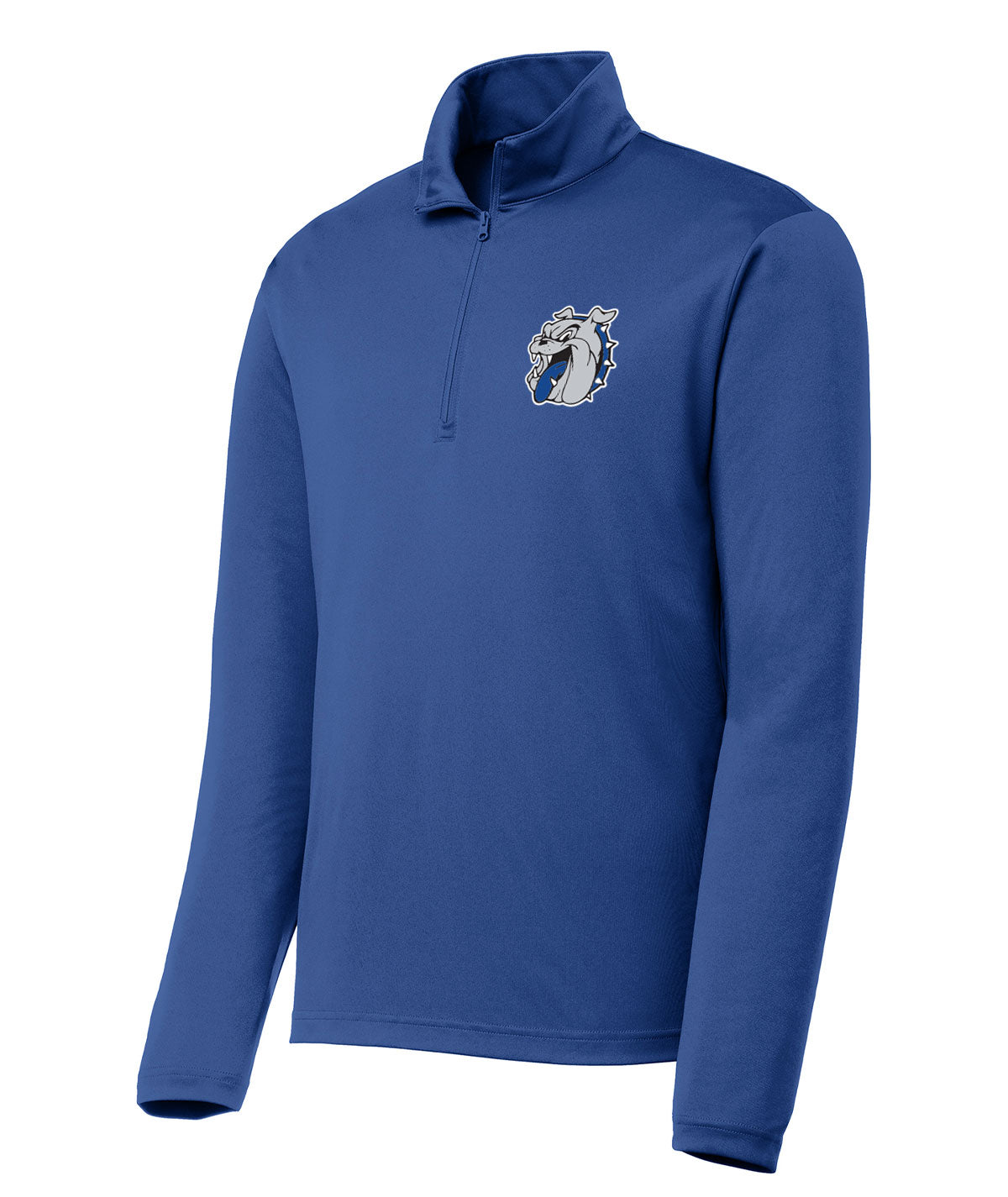 District Mens 1/4 Zip Solid Pullover – Van Meter Letterman Locker
