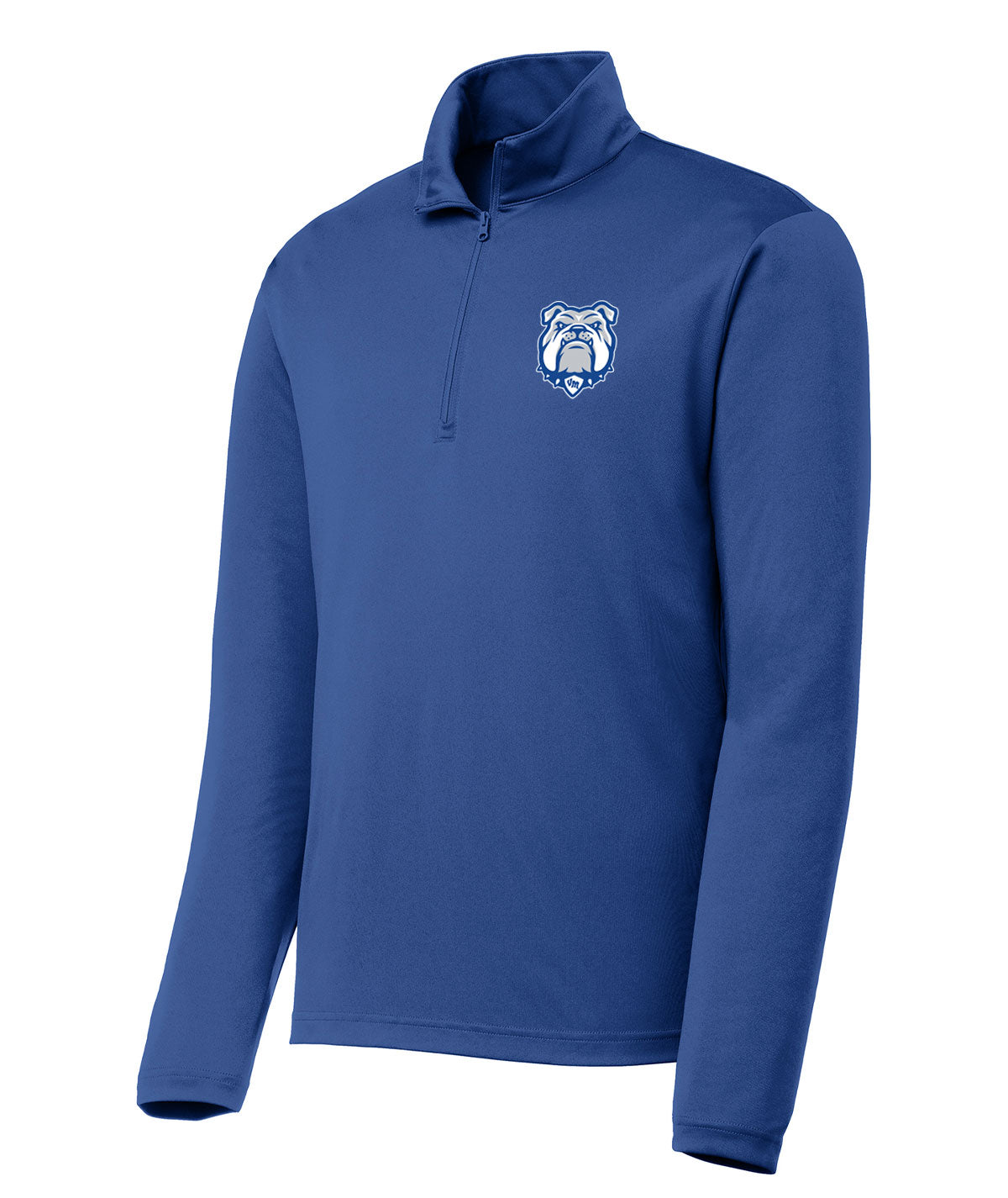 District Mens 1/4 Zip Solid Pullover (Copy)