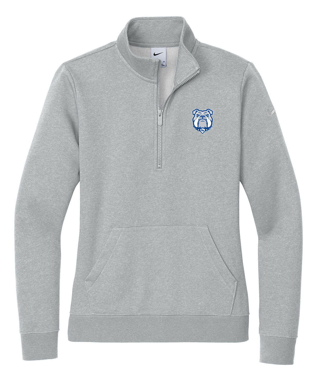 District Womens 1/2 Zip Nike Fleece