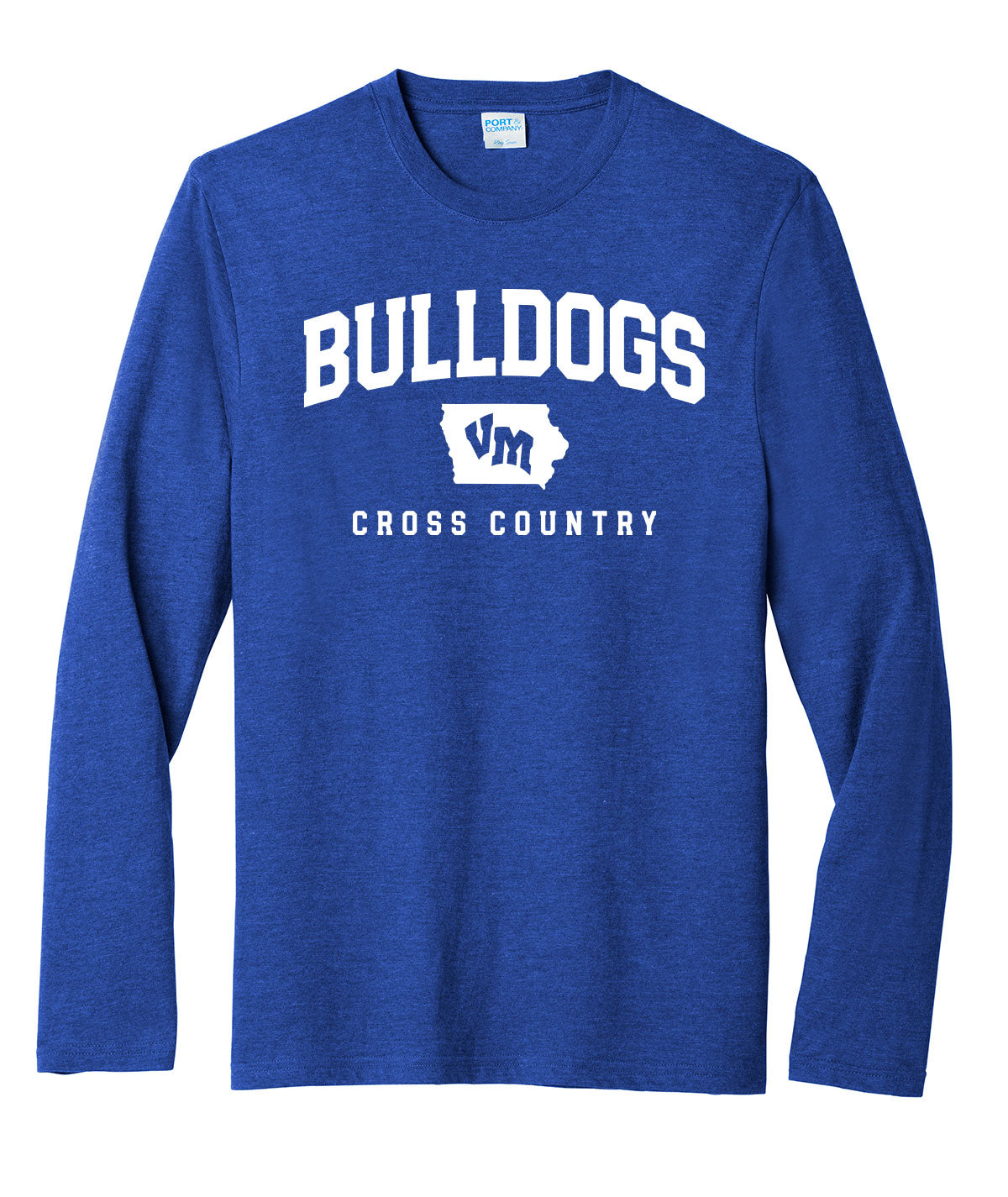 Bulldogs Cross Country Long-Sleeve Soft-Style Tee