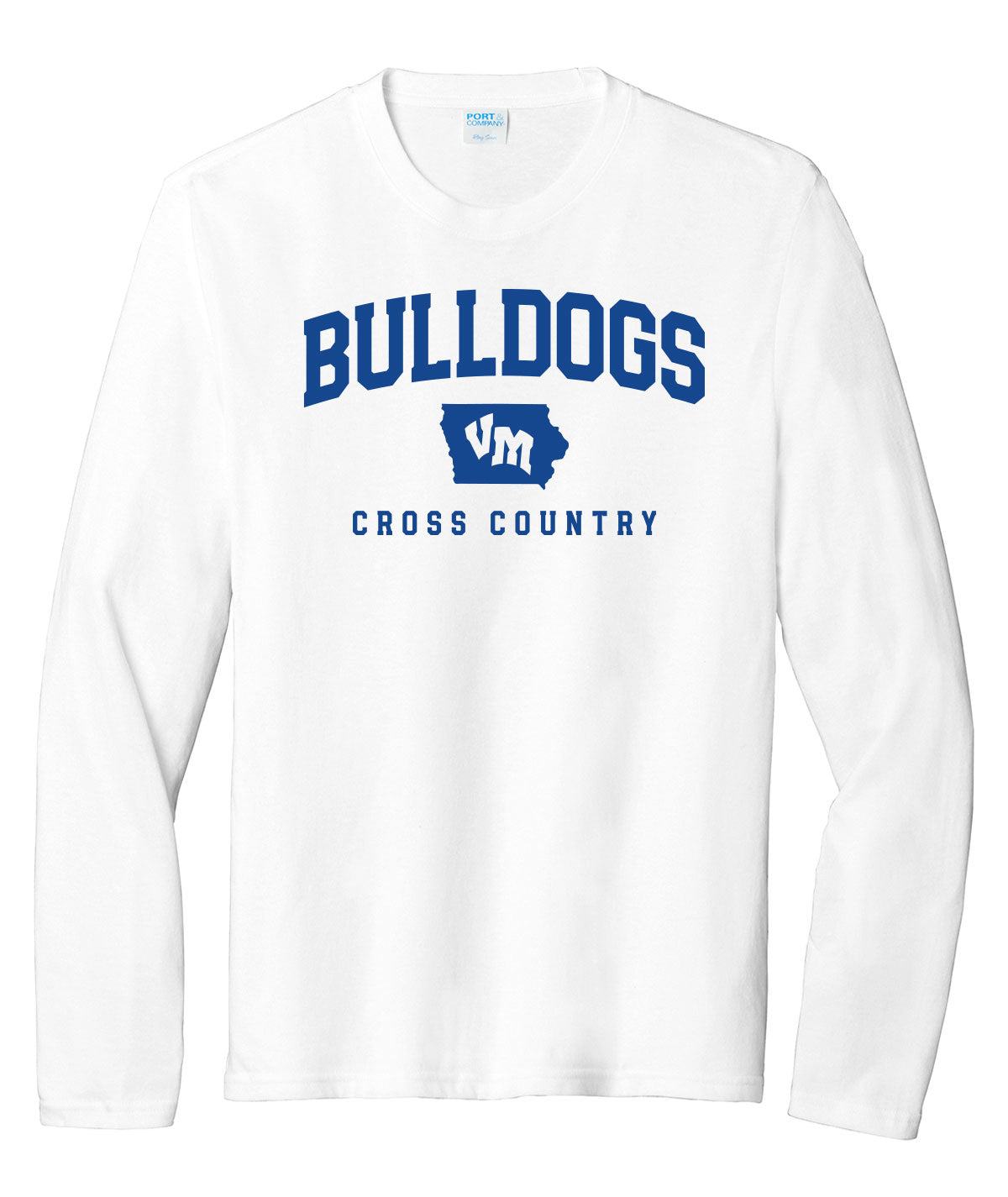 Bulldogs Cross Country Long-Sleeve Soft-Style Tee
