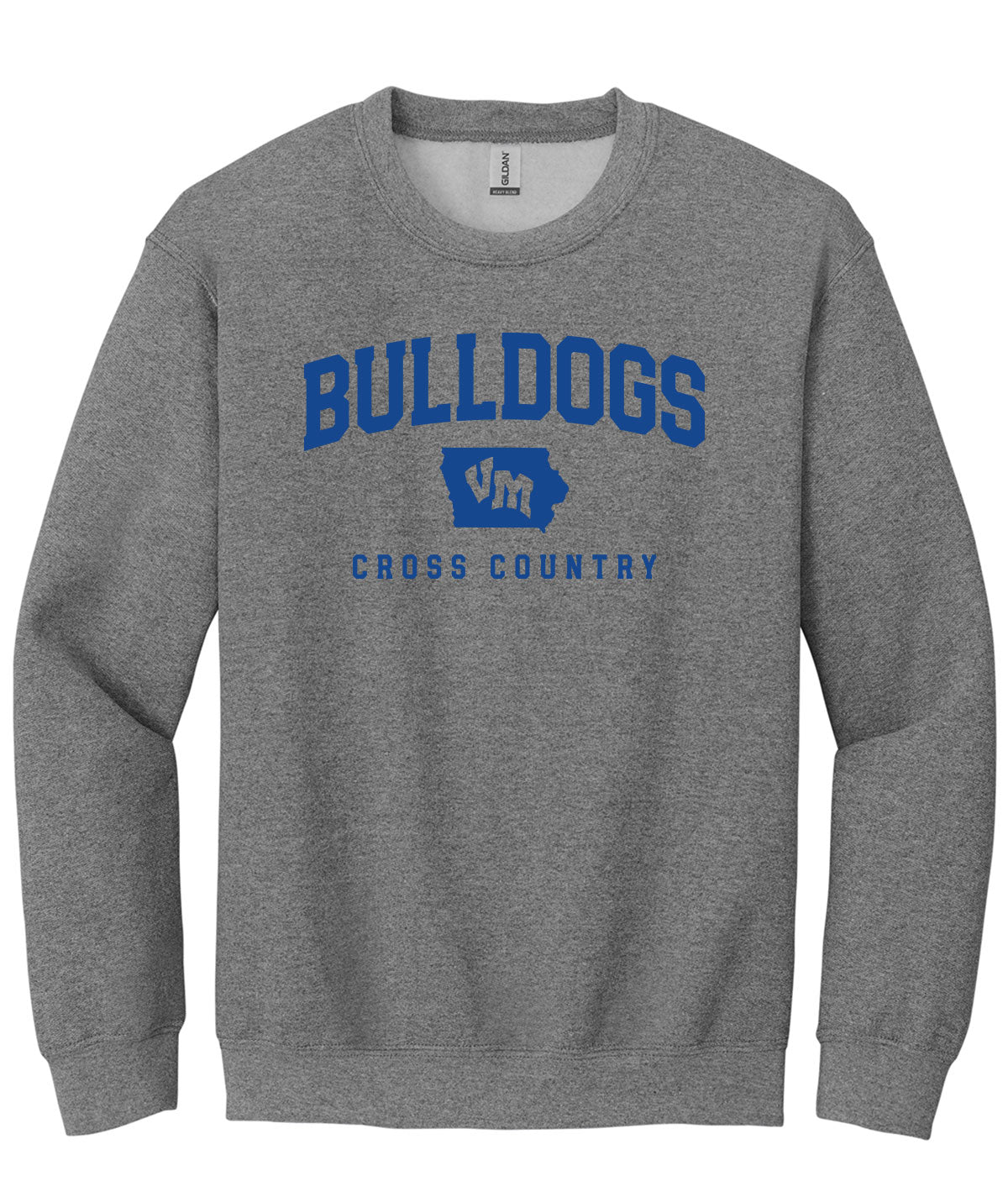 Bulldogs Cross Country Crewneck Sweatshirt