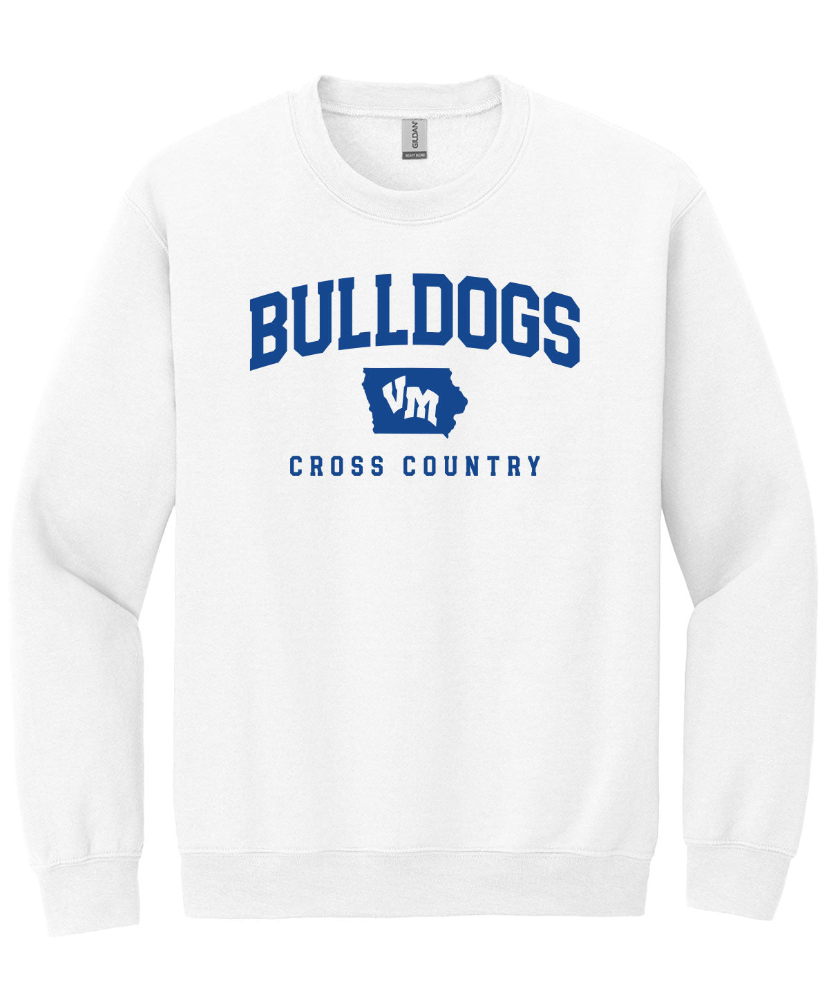 Bulldogs Cross Country Crewneck Sweatshirt
