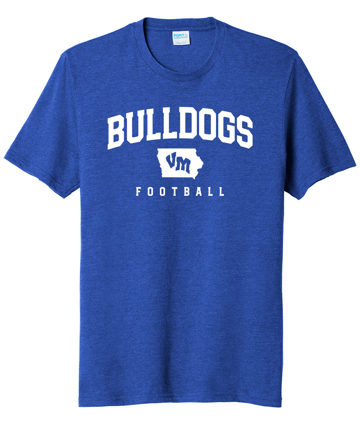Bulldogs Football Soft-Style Tee