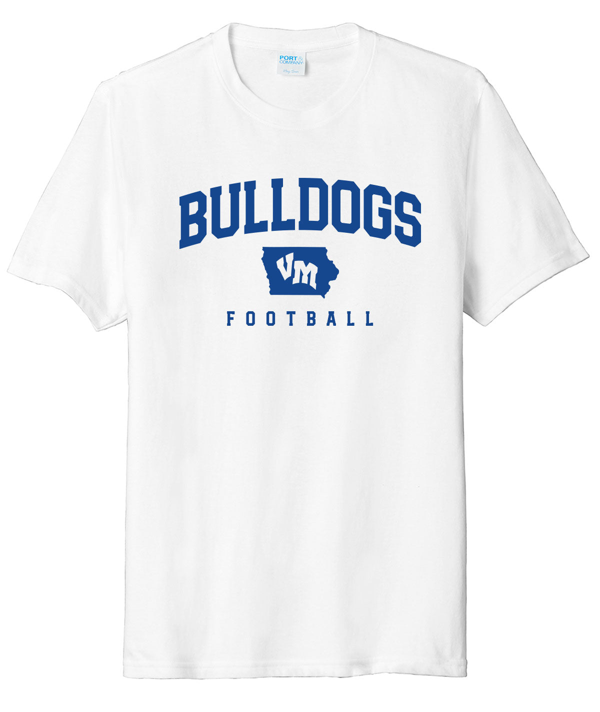 Bulldogs Football Soft-Style Tee