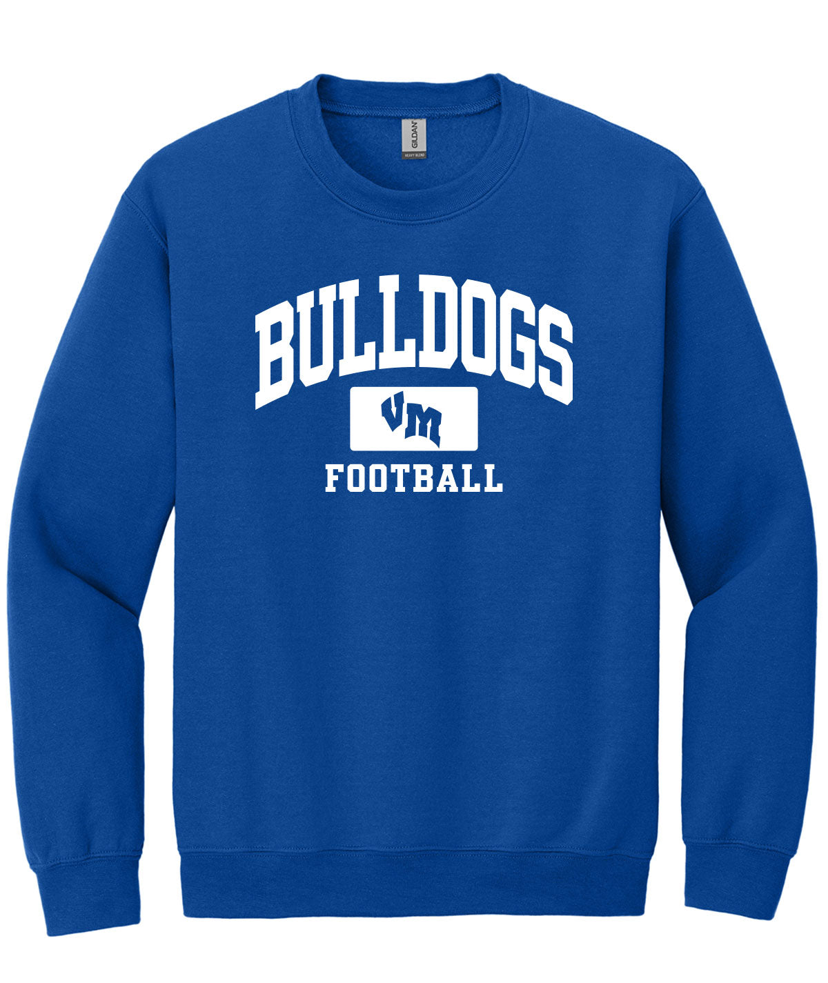 Bulldogs Football Crewneck Sweatshirt