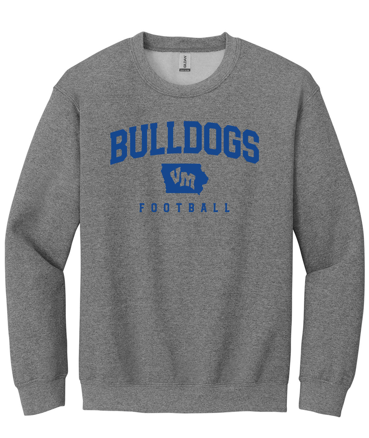 Bulldogs Football Crewneck Sweatshirt