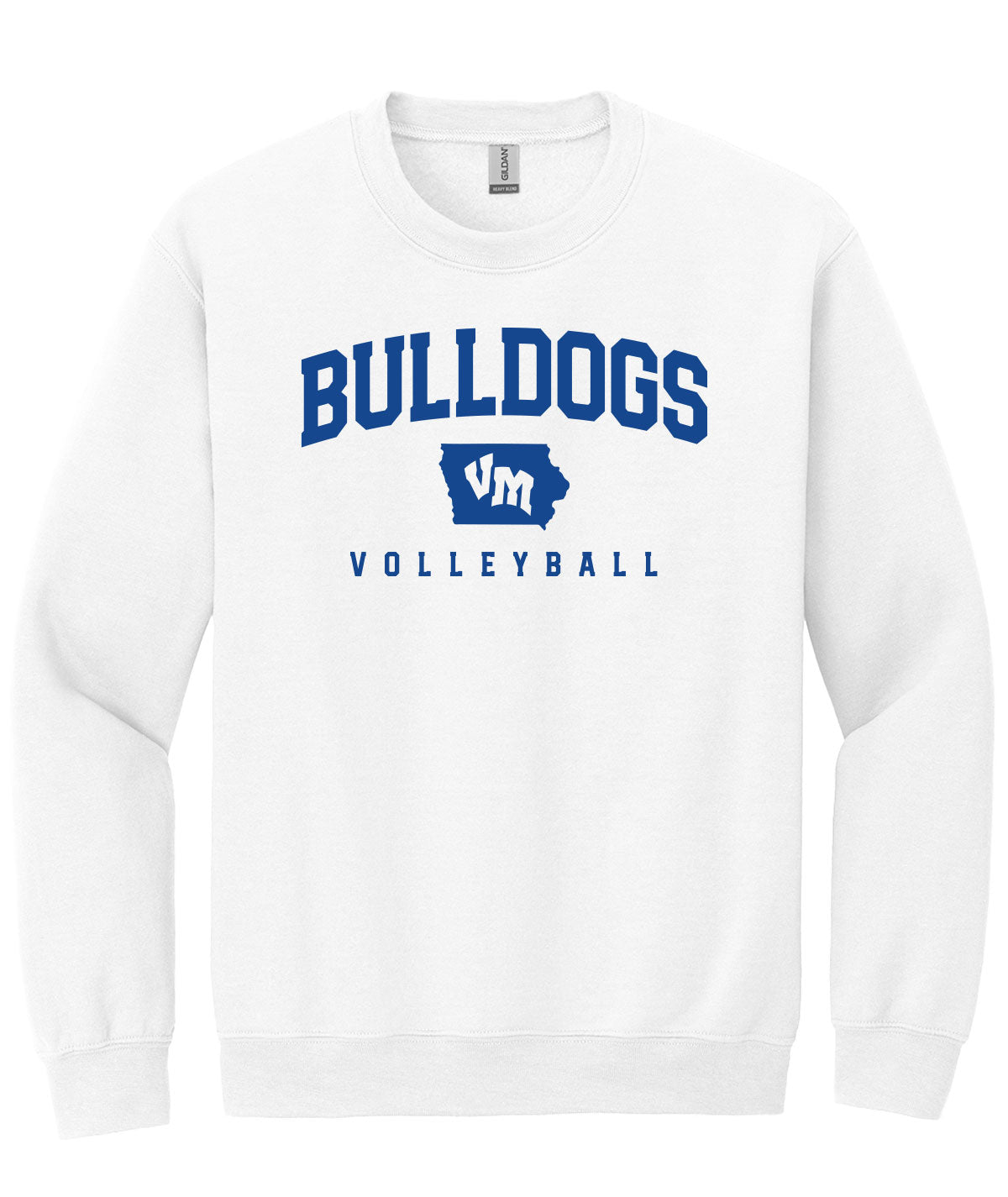 Bulldogs Volleyball Crewneck Sweatshirt