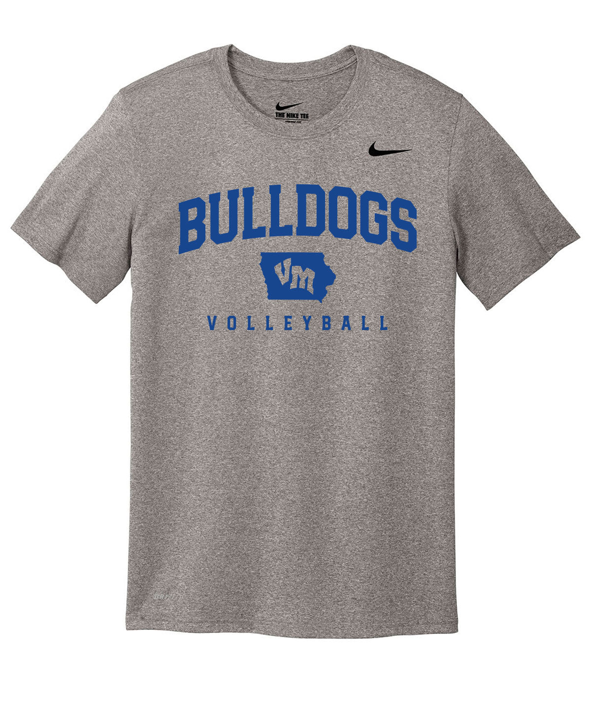 Bulldogs Volleyball Nike Legend Tee