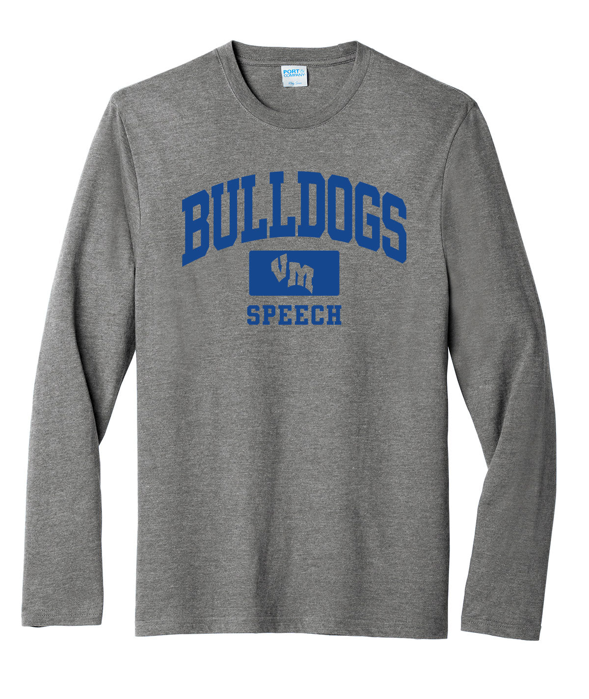 Bulldogs Speech Long-Sleeve Soft-Style Tee