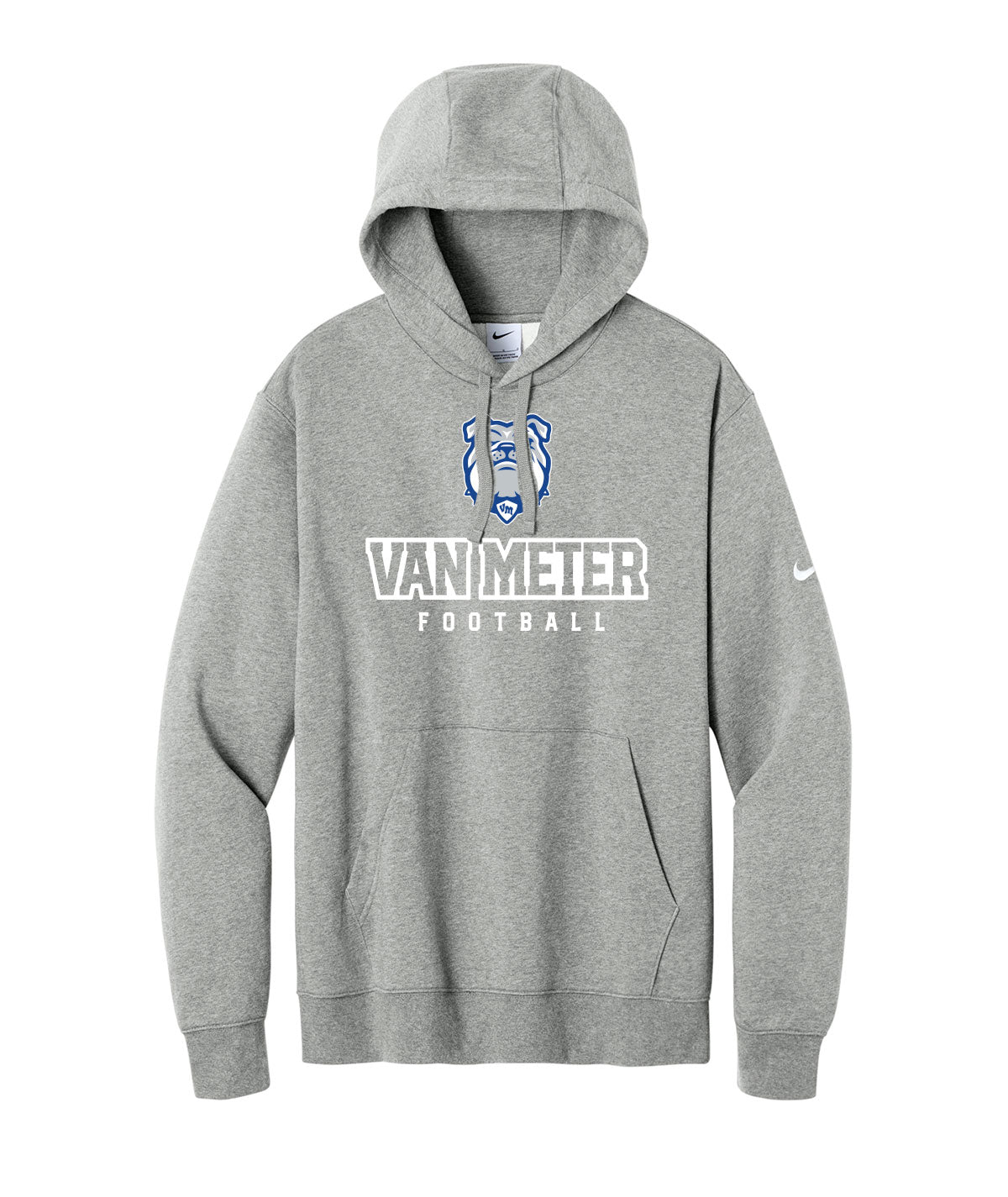 Van Meter Football Nike Fleece Hoodie