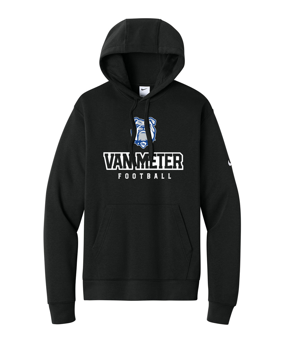 Van Meter Football Nike Fleece Hoodie
